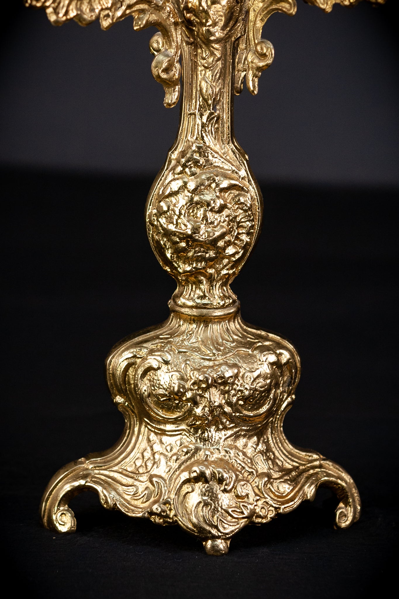 Bronze Candelabras | Vintage 16.5" / 42 cm
