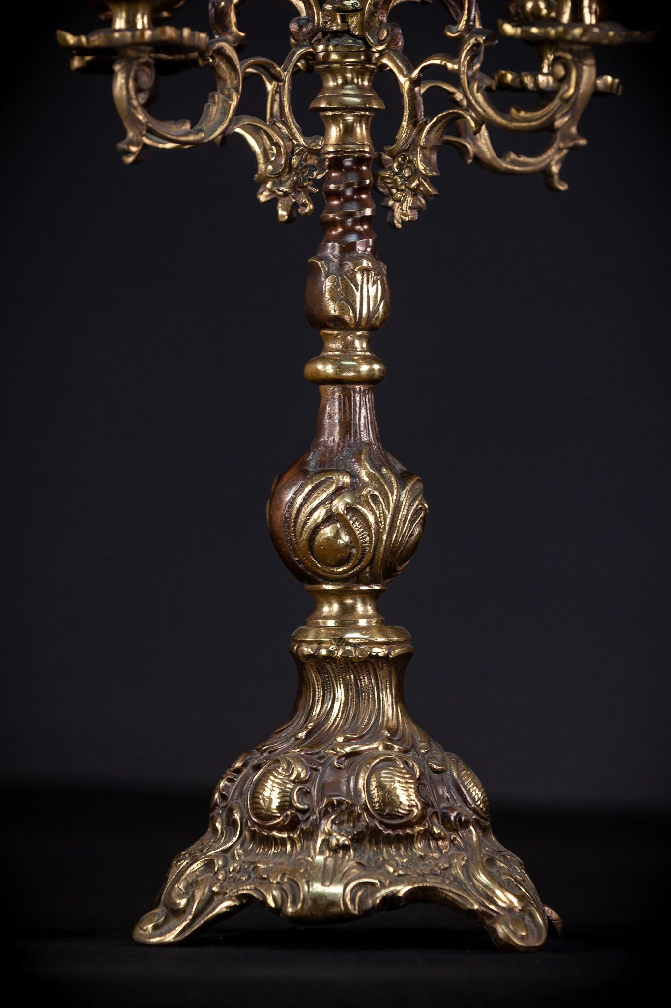 Bronze Candelabra | Vintage 18.5" / 47 cm