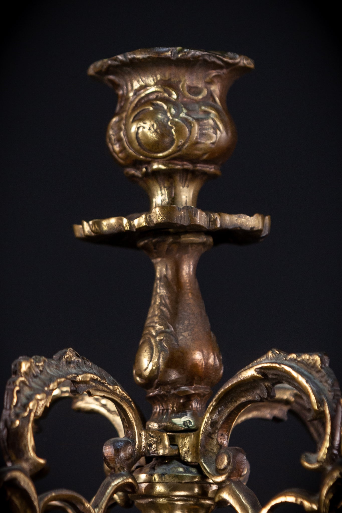 Bronze Candelabra | Vintage 18.5" / 47 cm