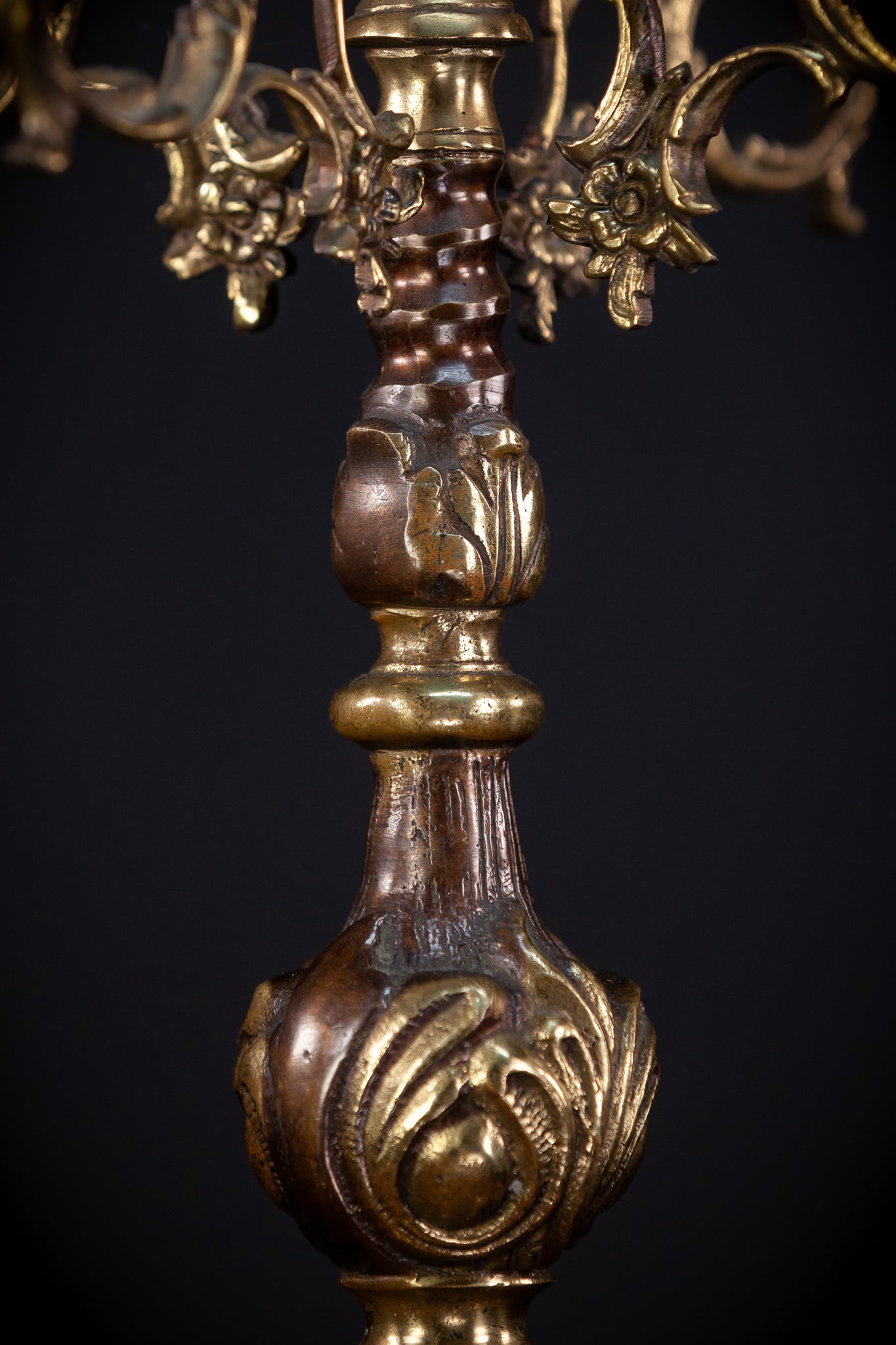 Bronze Candelabra | Vintage 18.5" / 47 cm