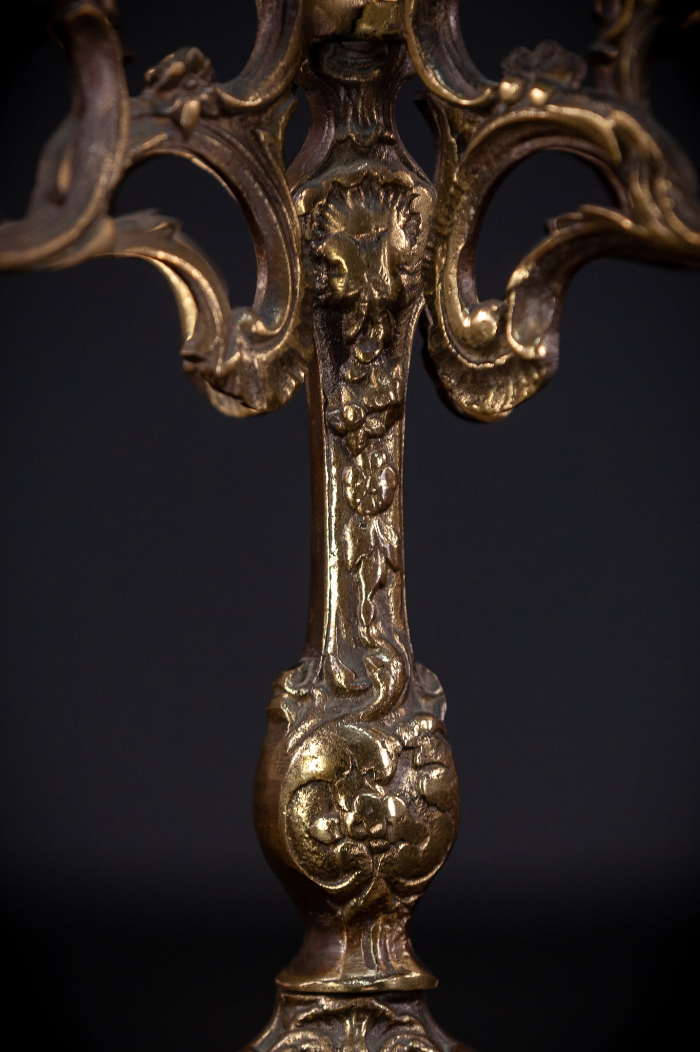 Bronze Candelabra | Vintage 13" / 33 cm