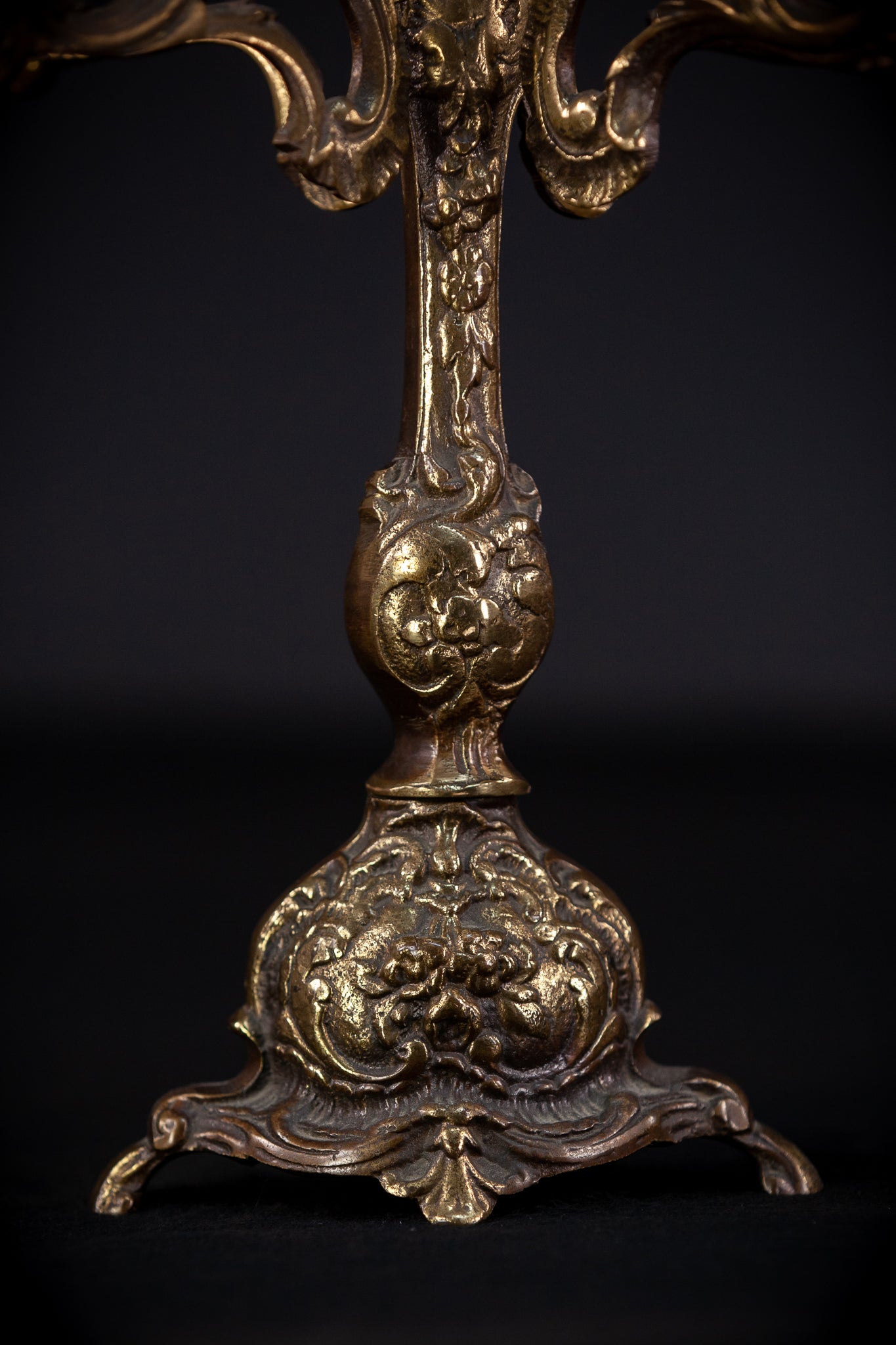 Bronze Candelabra | Vintage 13" / 33 cm