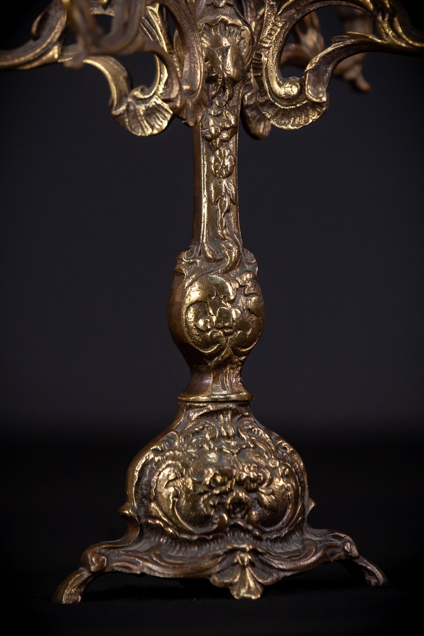 Bronze Candelabra | Vintage 13" / 33 cm
