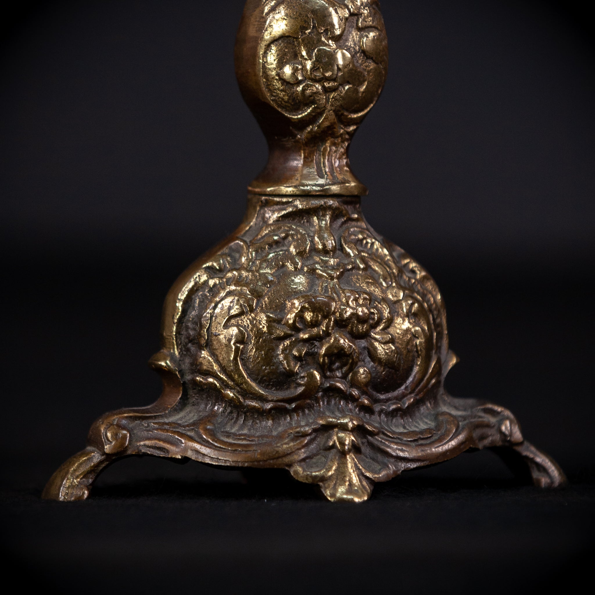 Bronze Candelabra | Vintage 13" / 33 cm
