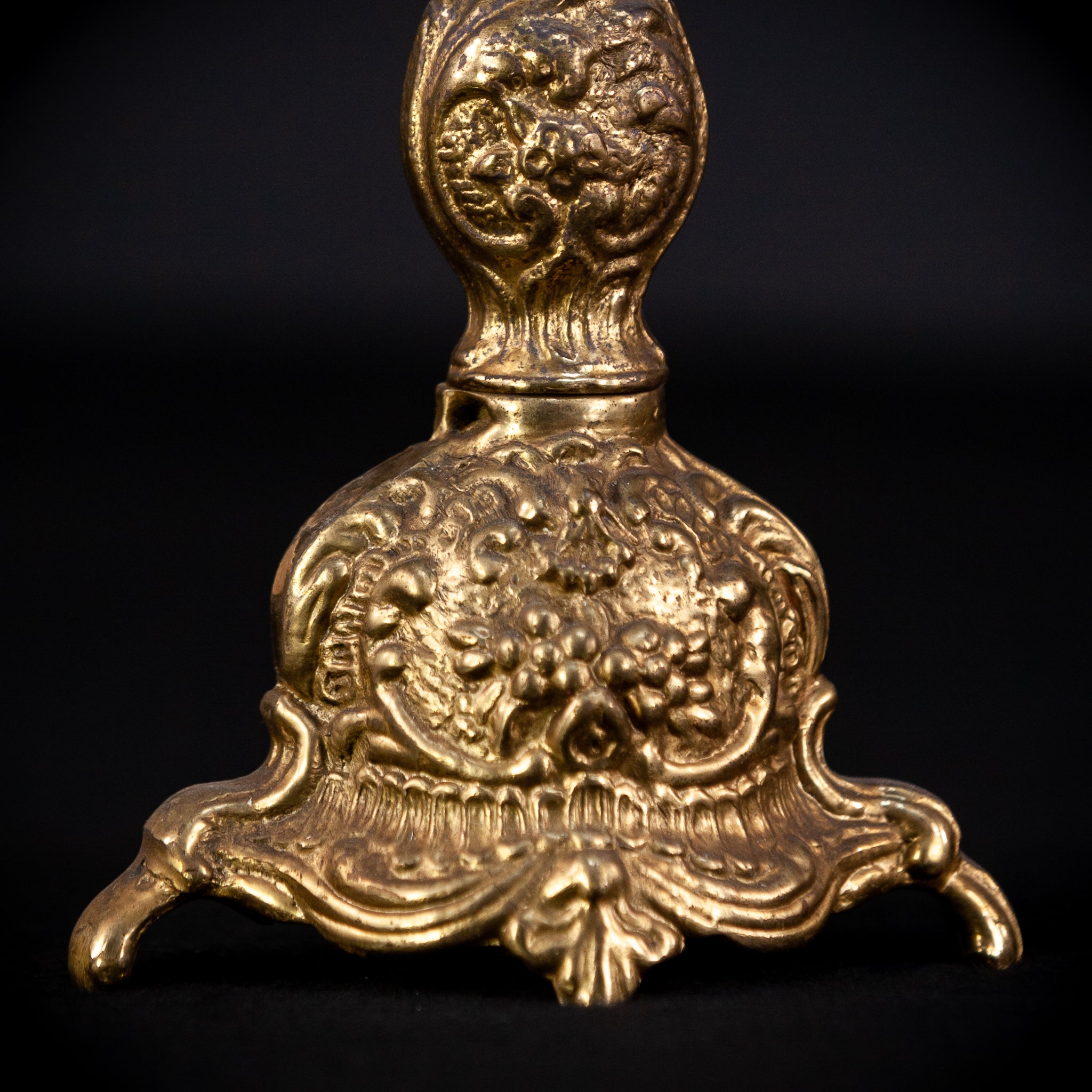Bronze Candelabra | Vintage 13.4" / 34 cm