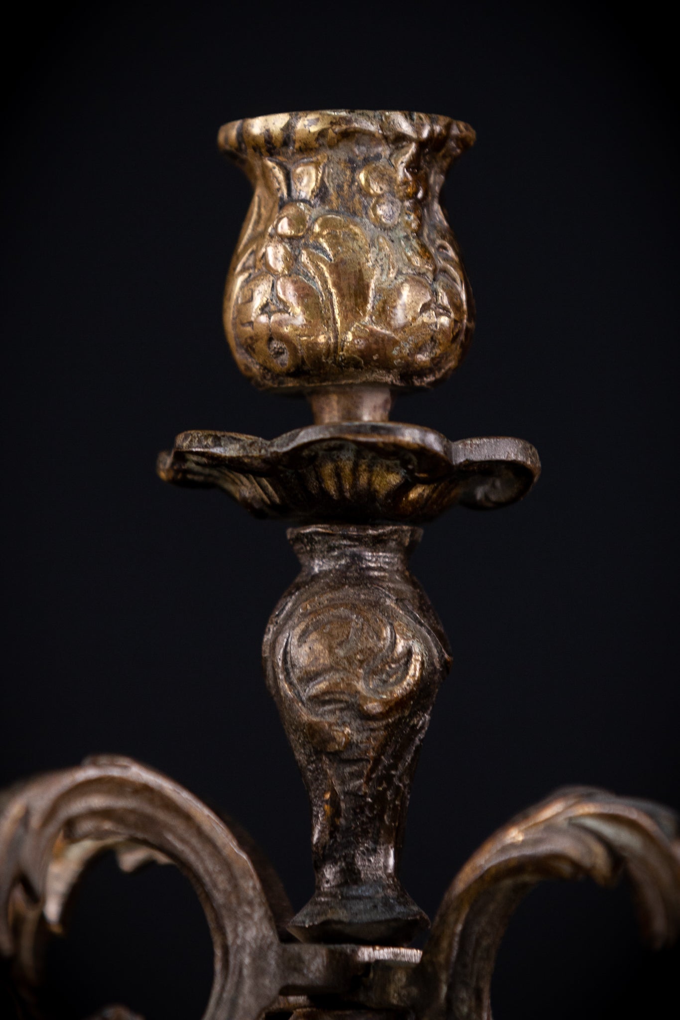 Bronze Candelabra | Vintage 14" / 35,5 cm