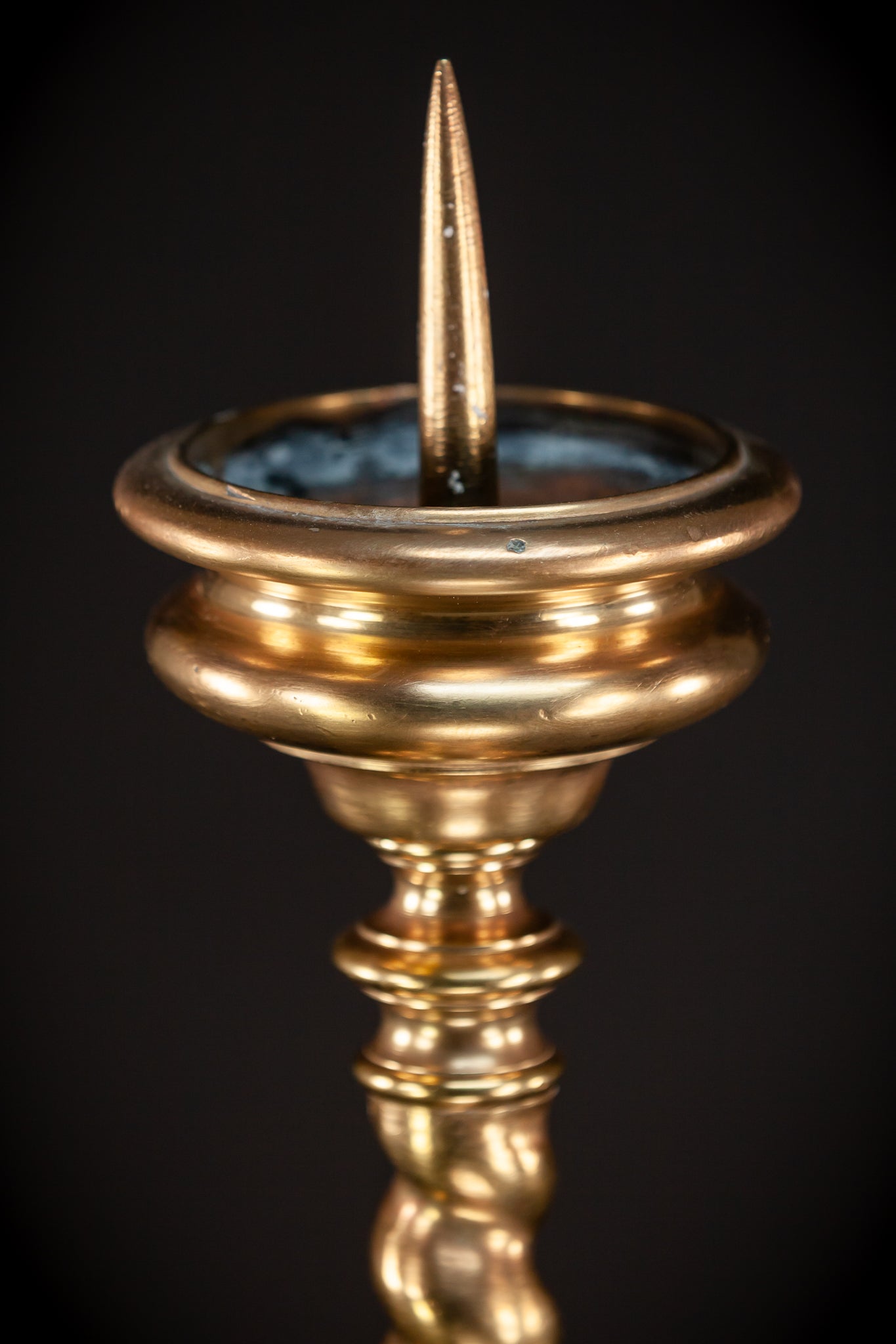 Pair Baroque Candlesticks 1800s | 26.2"