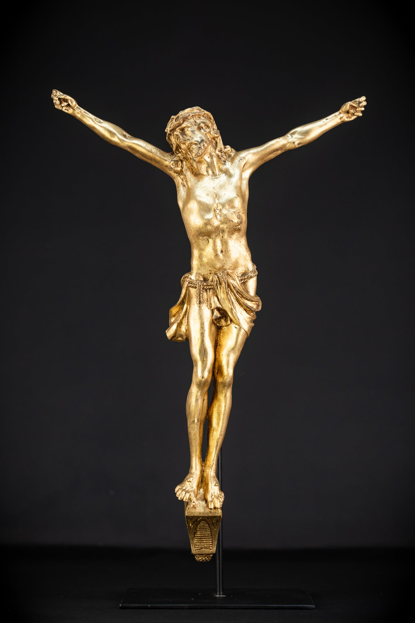 Corpus Christi Gilded Bronze | 19th Century | 20"