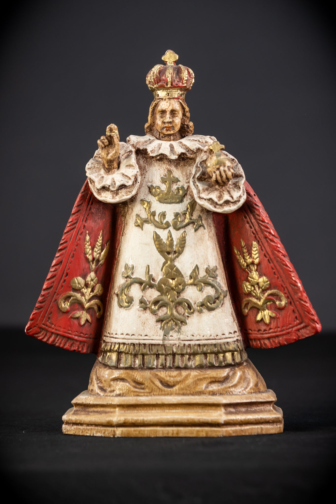 Infant Jesus of Prague Plaster Statue | 10.4"