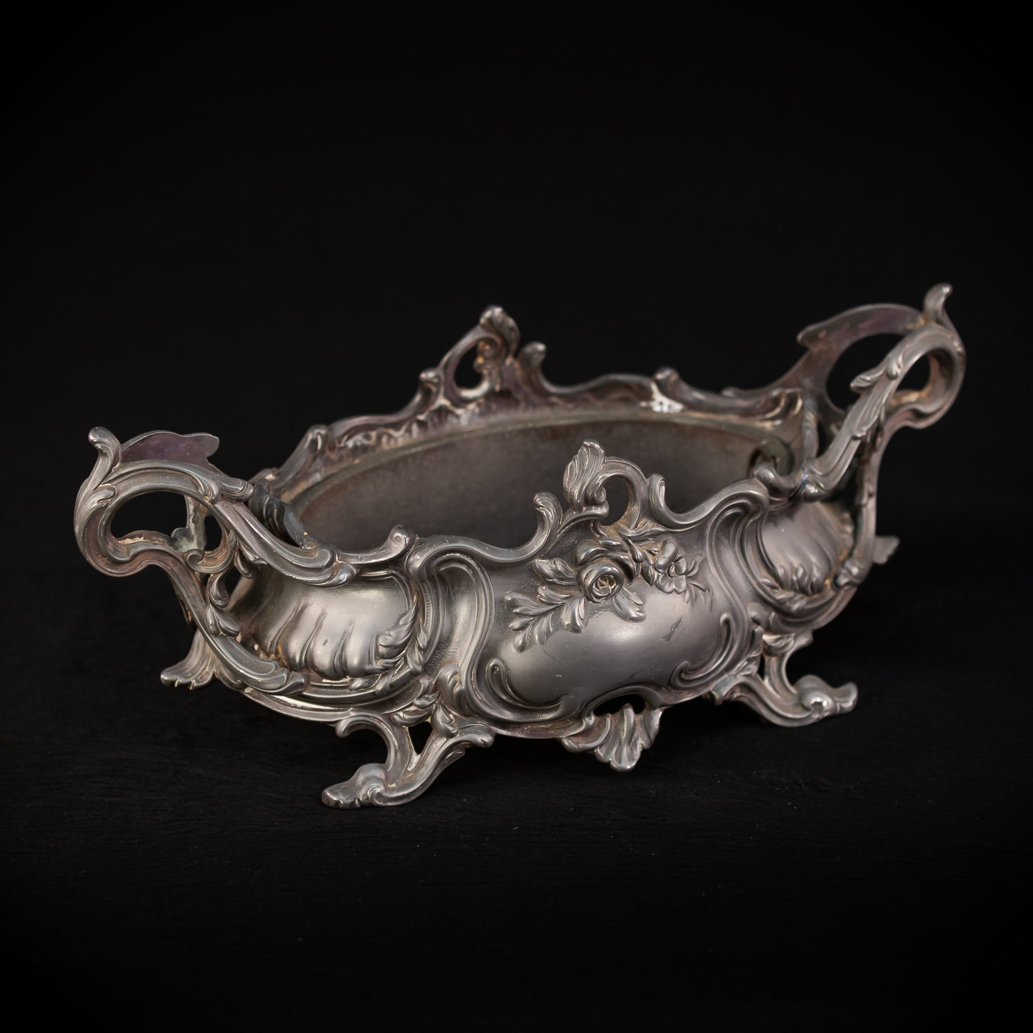 Jardiniere Metal Baroque | 10.8” / 27.5 cm