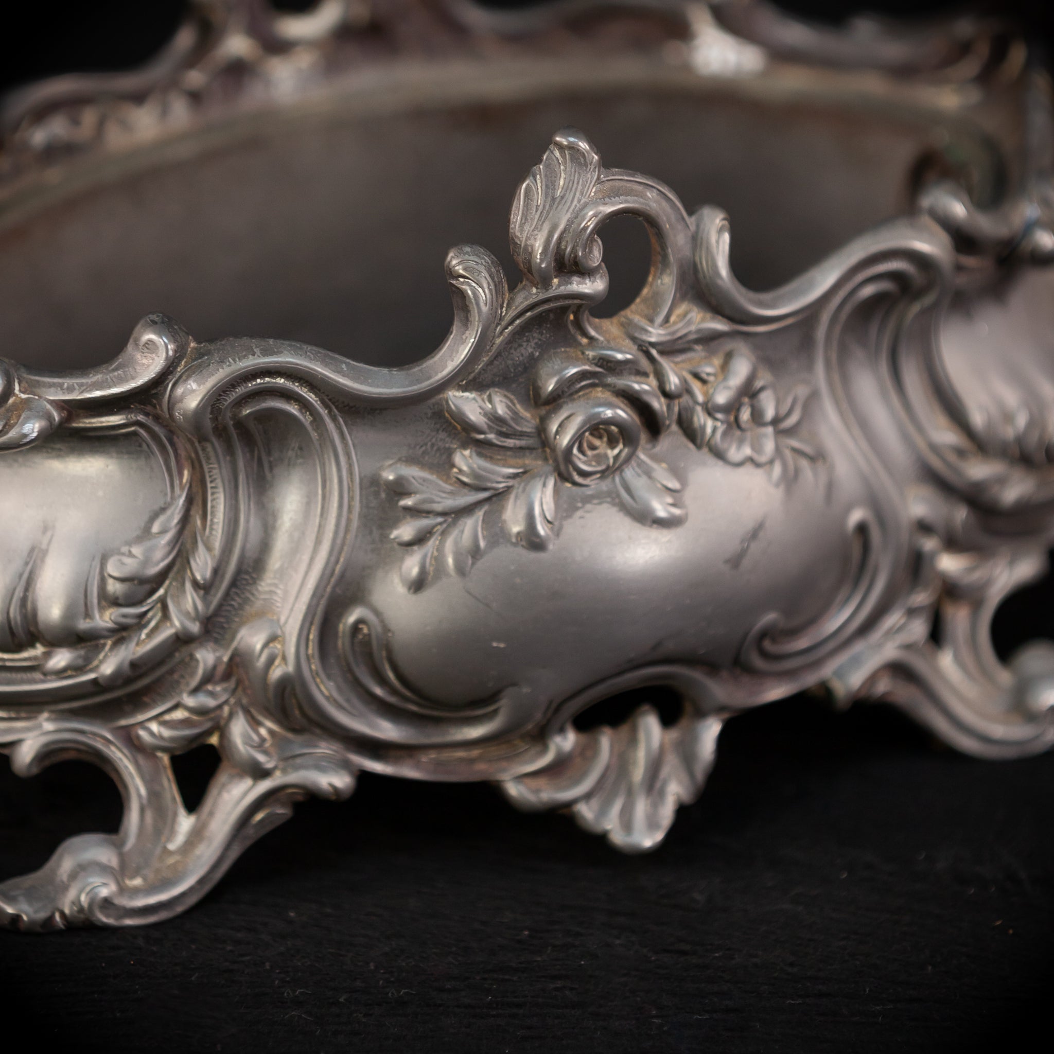 Jardiniere Metal Baroque | 10.8” / 27.5 cm