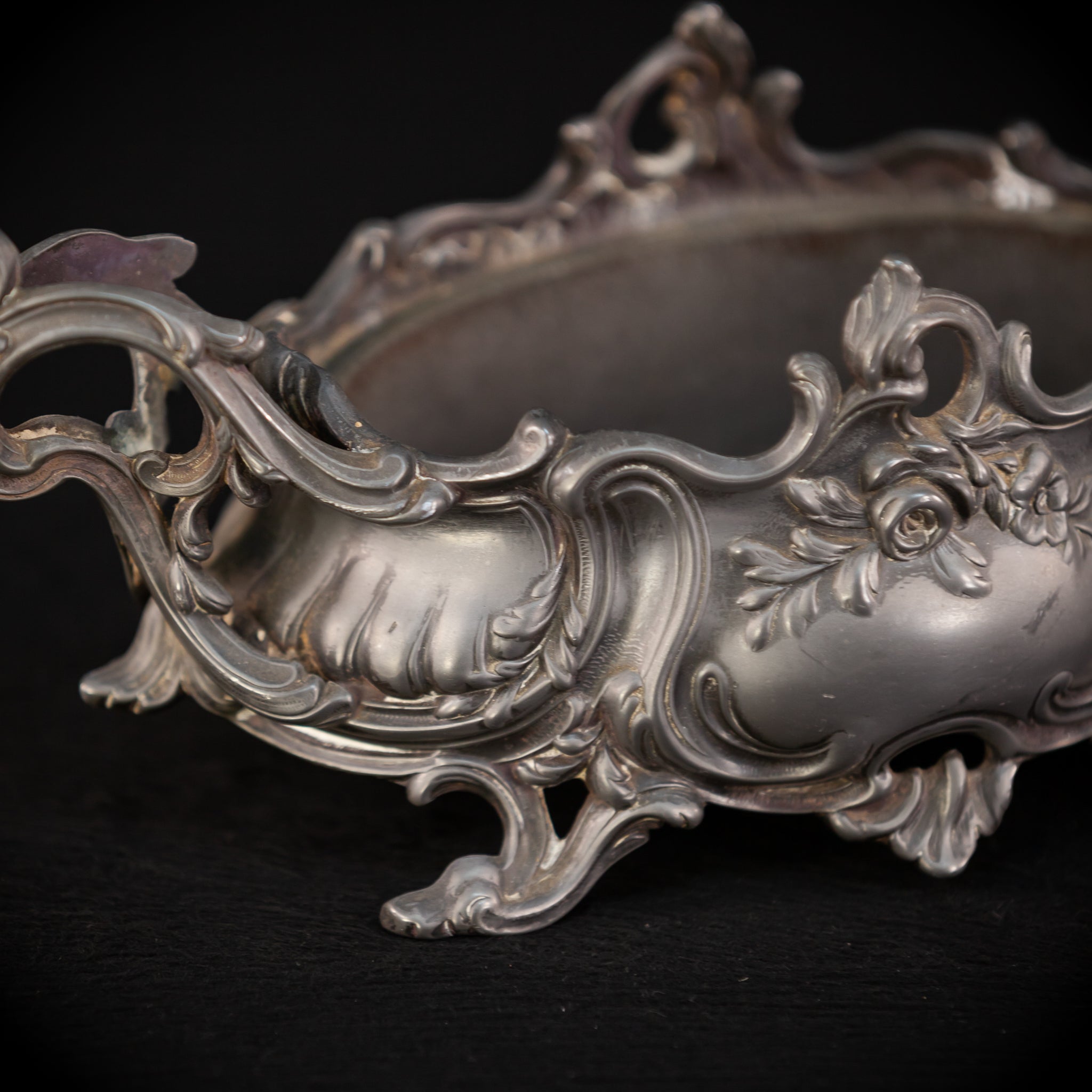 Jardiniere Metal Baroque | 10.8” / 27.5 cm