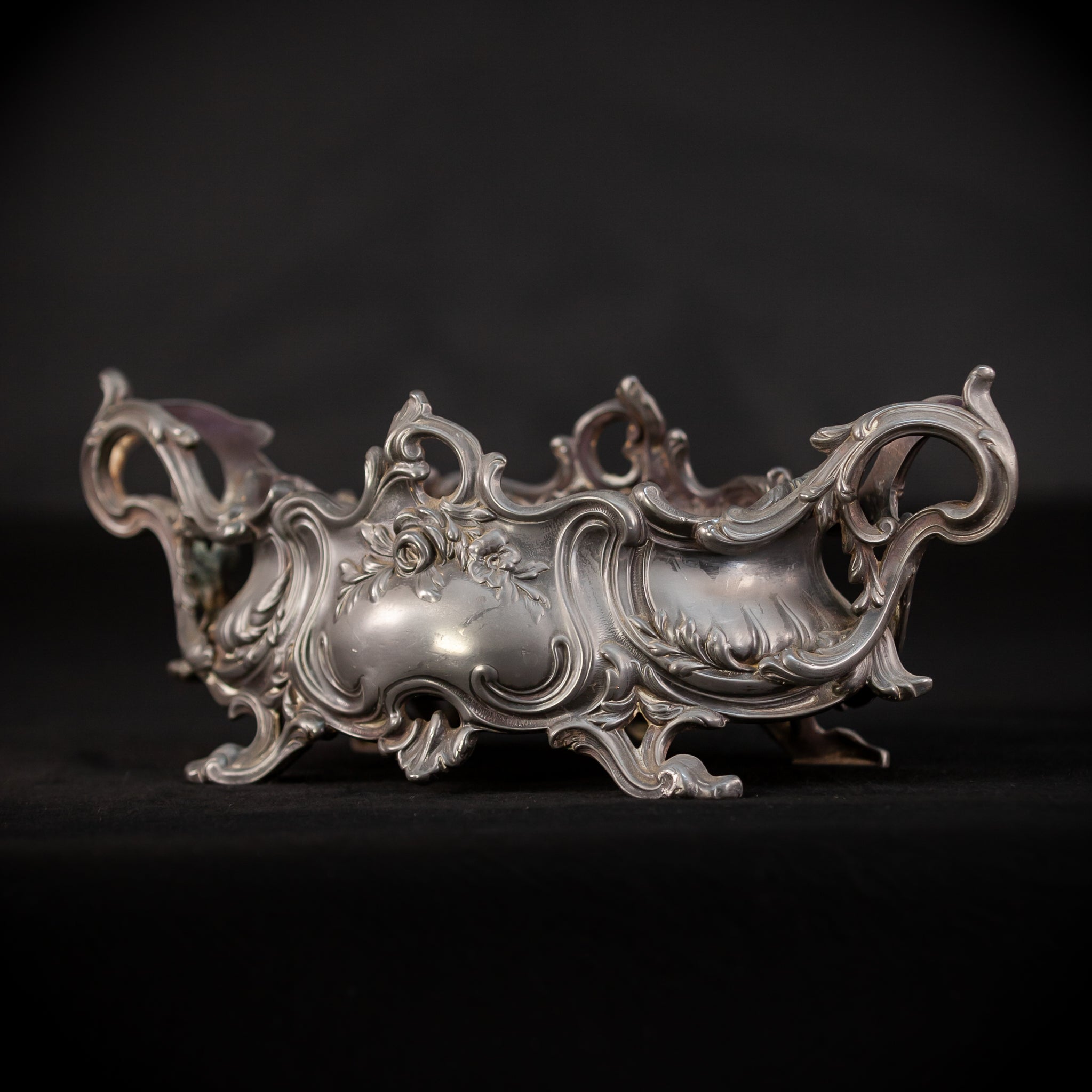 Jardiniere Metal Baroque | 10.8” / 27.5 cm