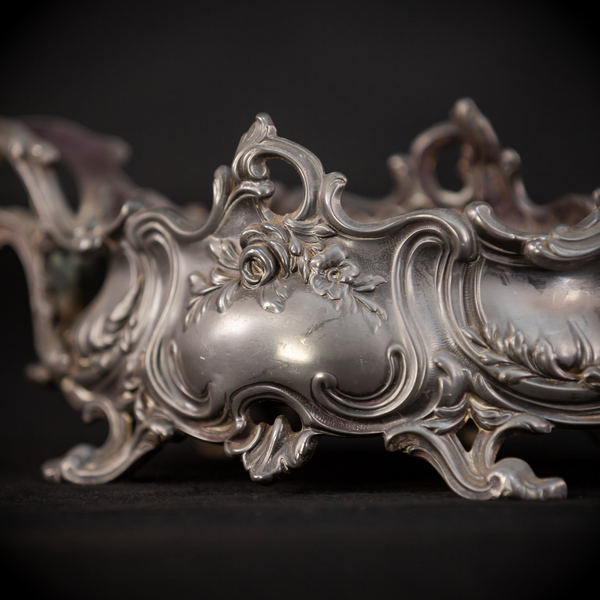Jardiniere Metal Baroque | 10.8” / 27.5 cm