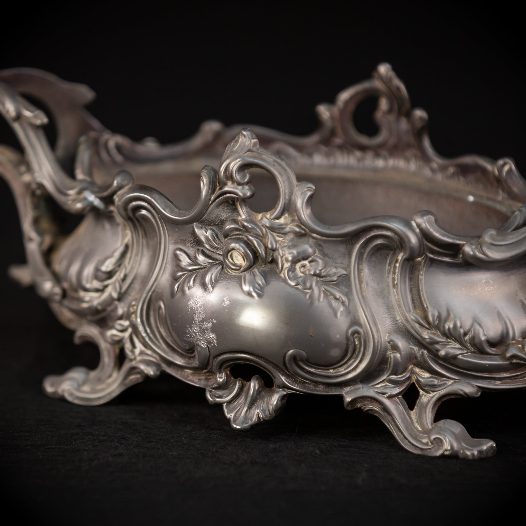 Jardiniere Metal Baroque | 10.8” / 27.5 cm