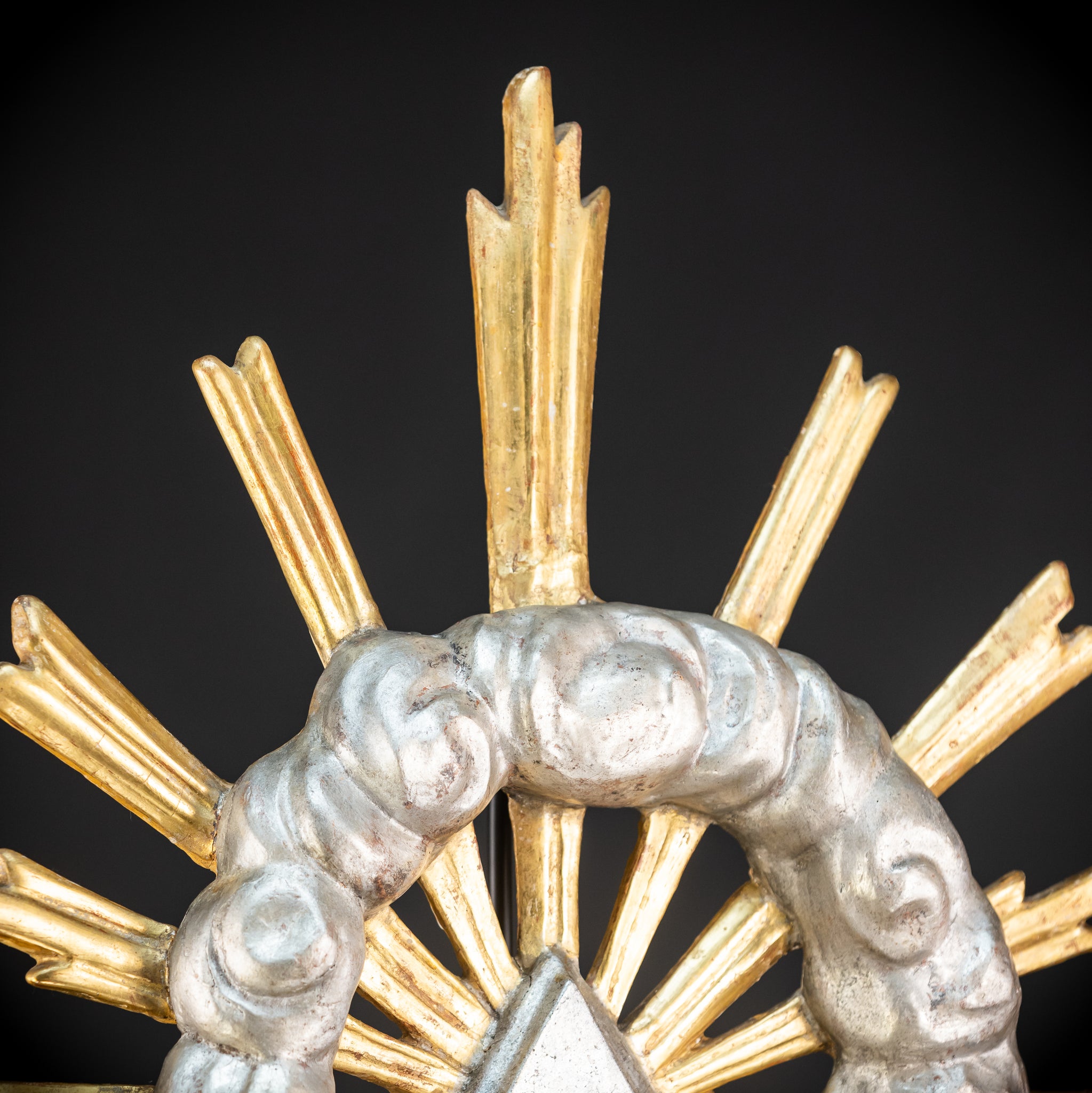 The Eye of Providence Baroque Wooden Sculpture | 1700s Antique