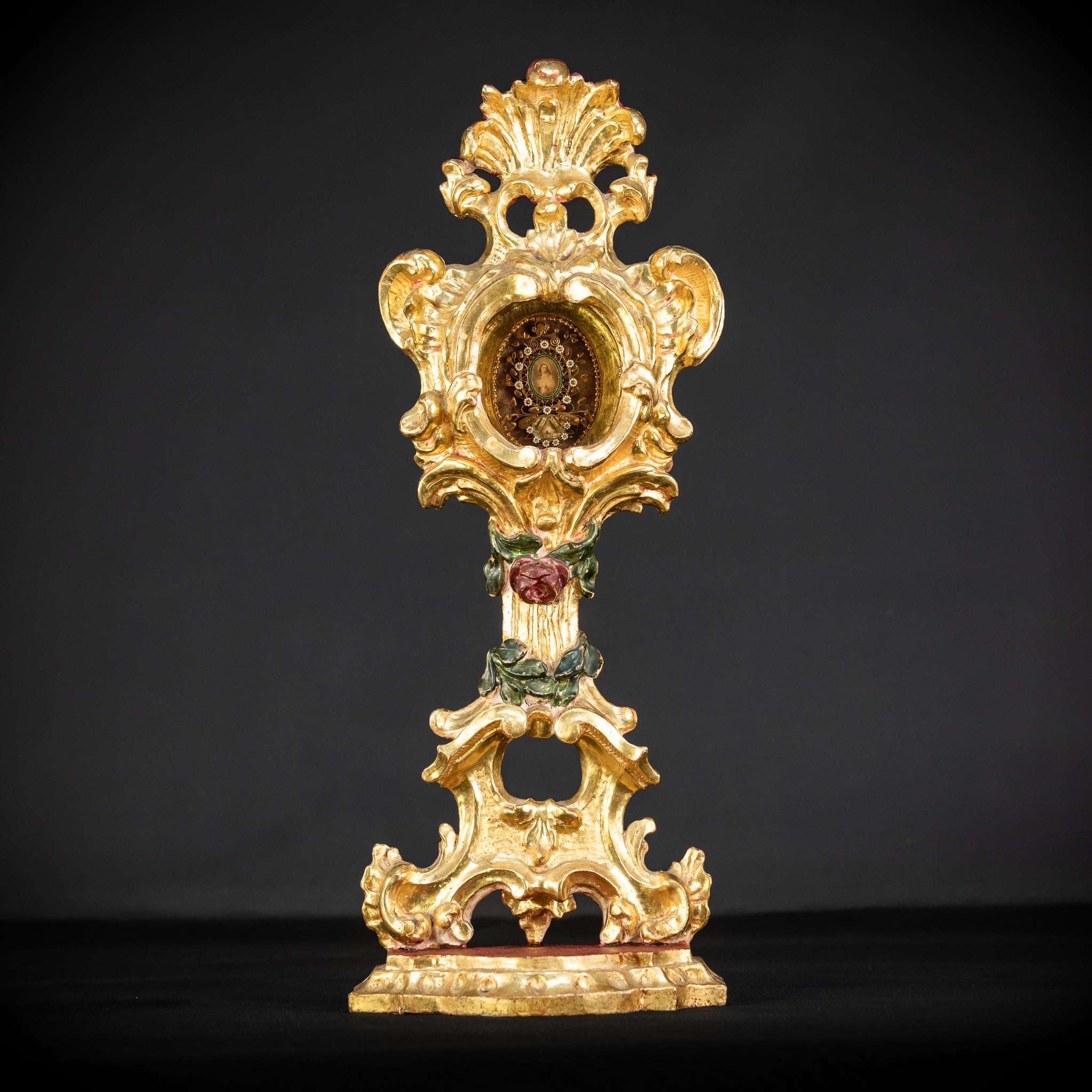 Reliquary Antique 18th Century 22" / 56 cm