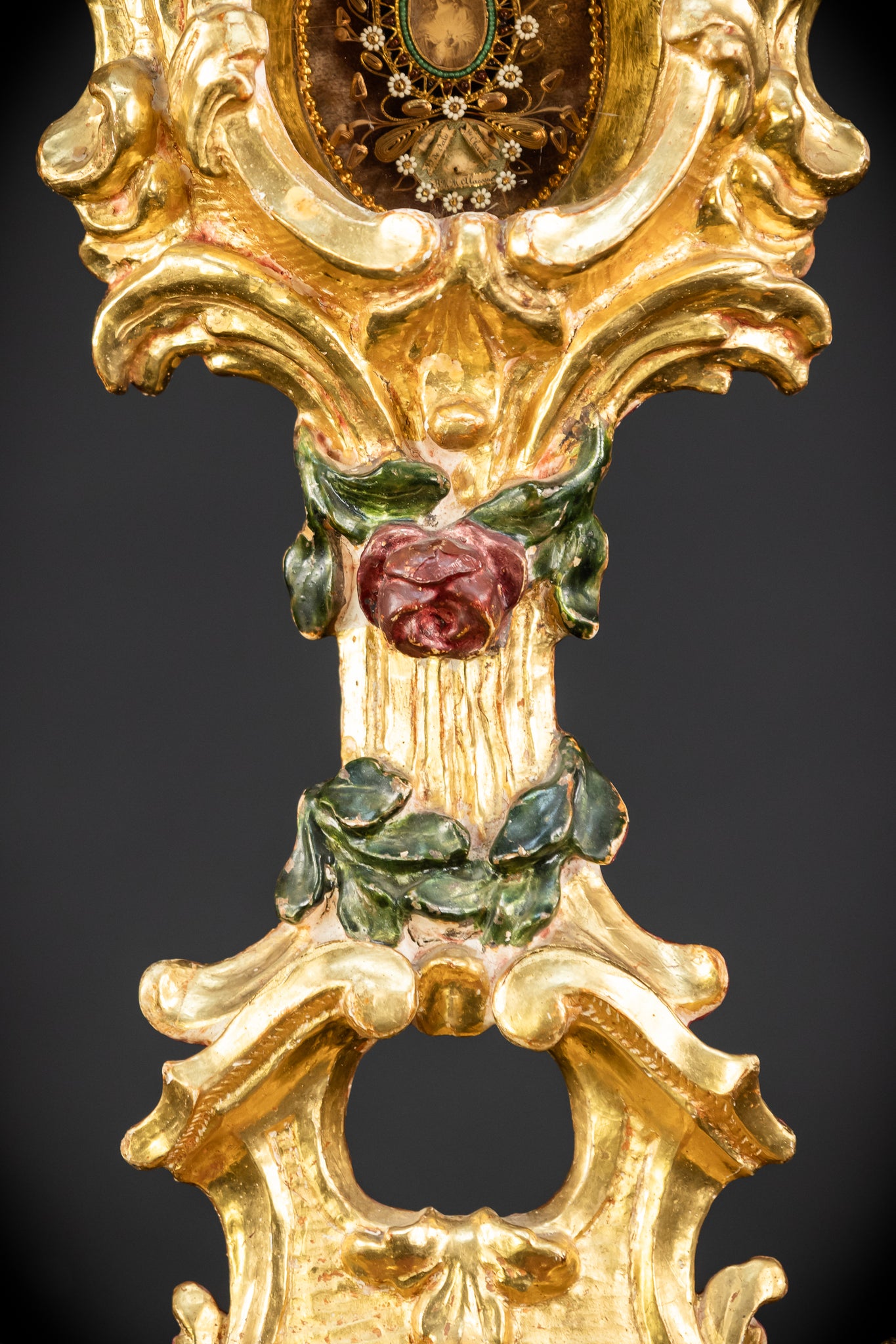 Reliquary Antique 18th Century 22" / 56 cm