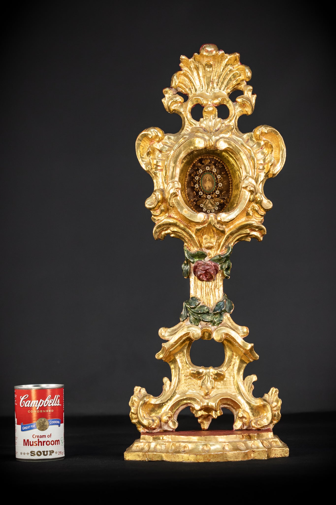 Reliquary Antique 18th Century 22" / 56 cm