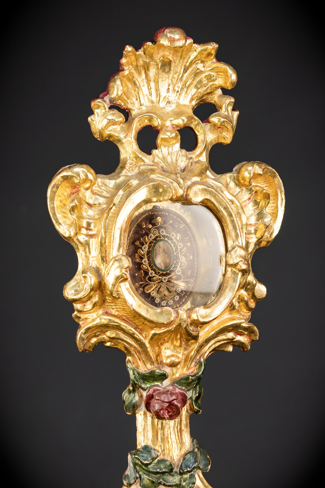 Reliquary Antique 18th Century 22" / 56 cm