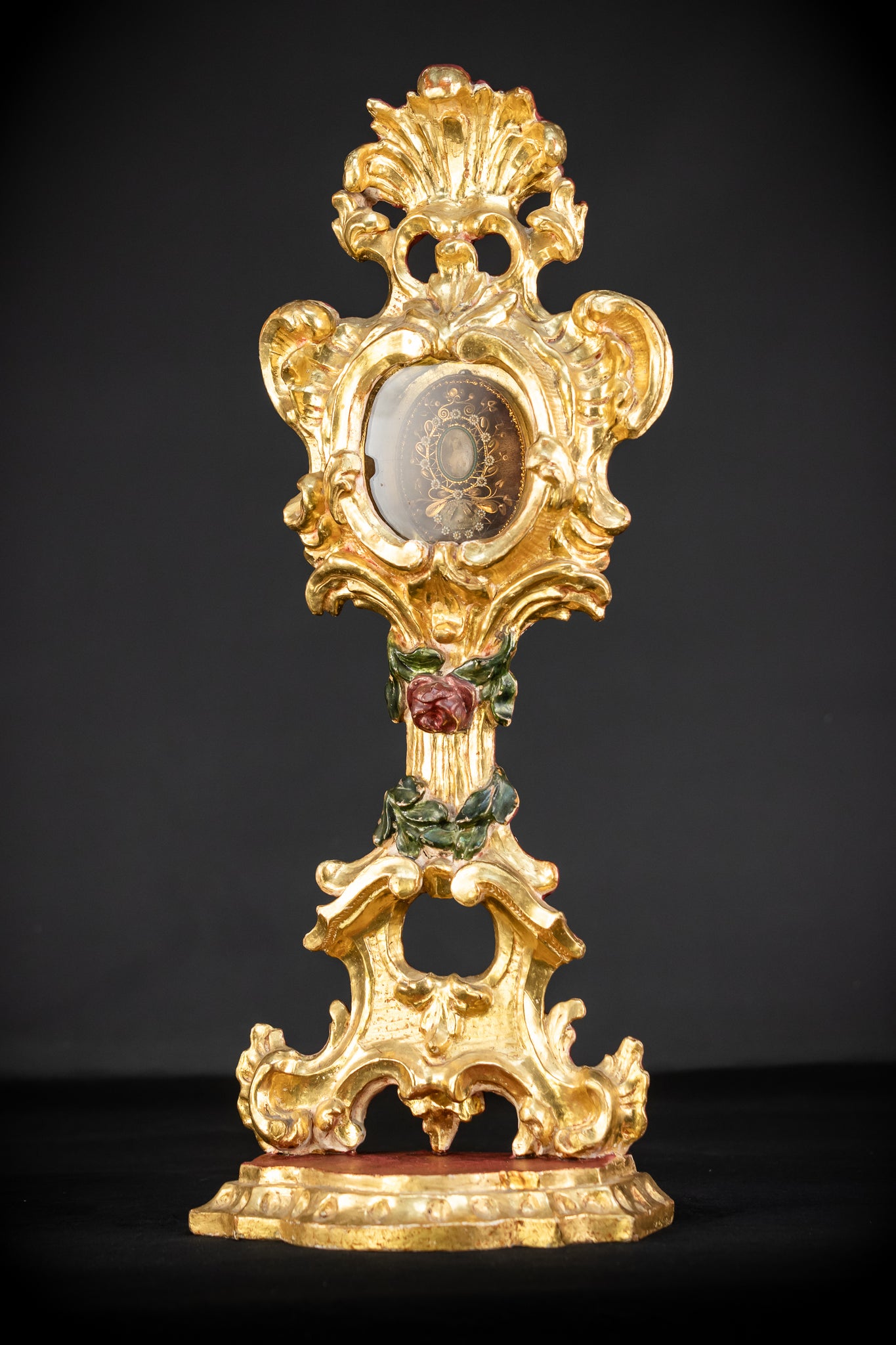 Reliquary Antique 18th Century 22" / 56 cm