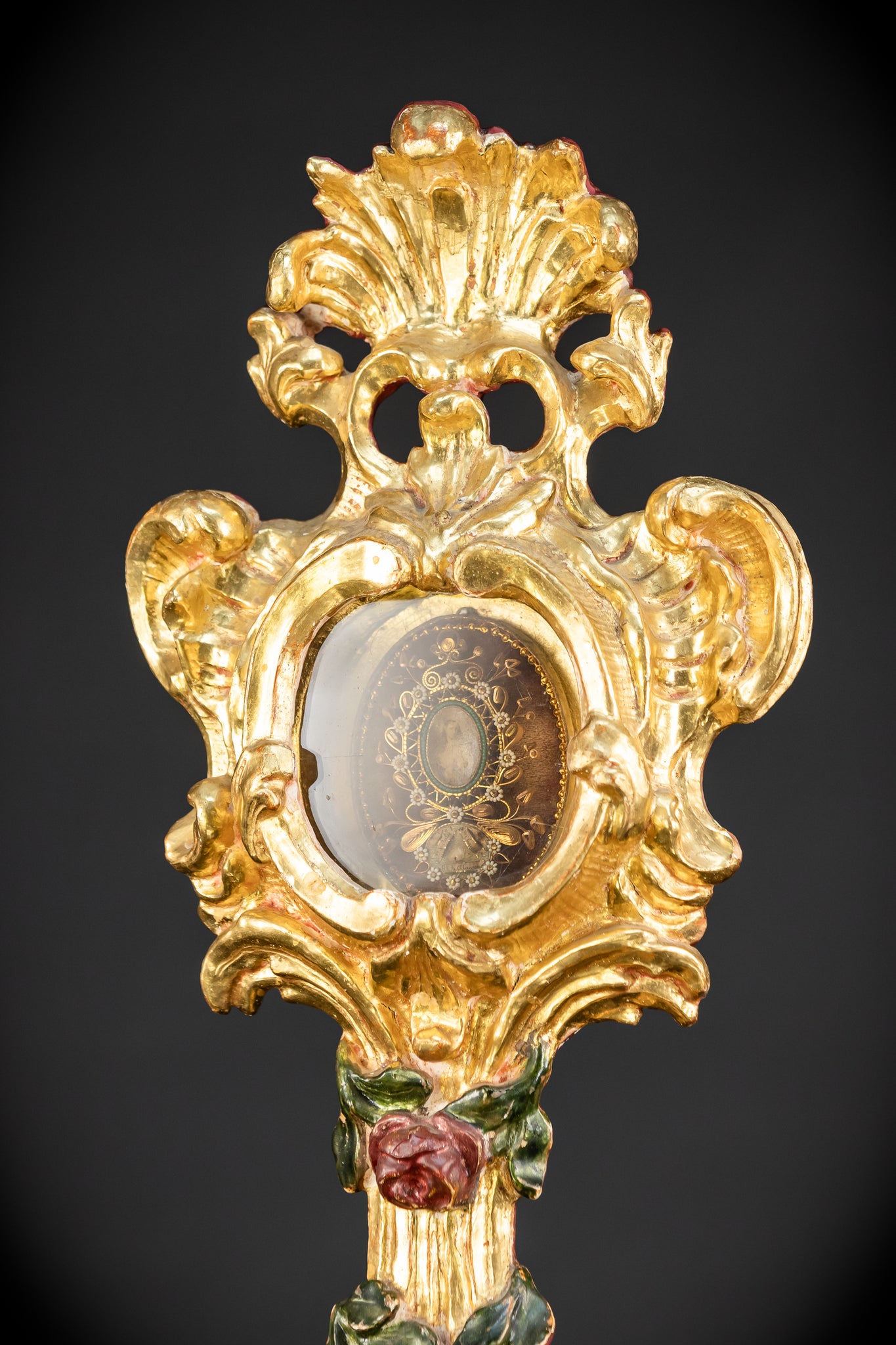 Reliquary Antique 18th Century 22" / 56 cm