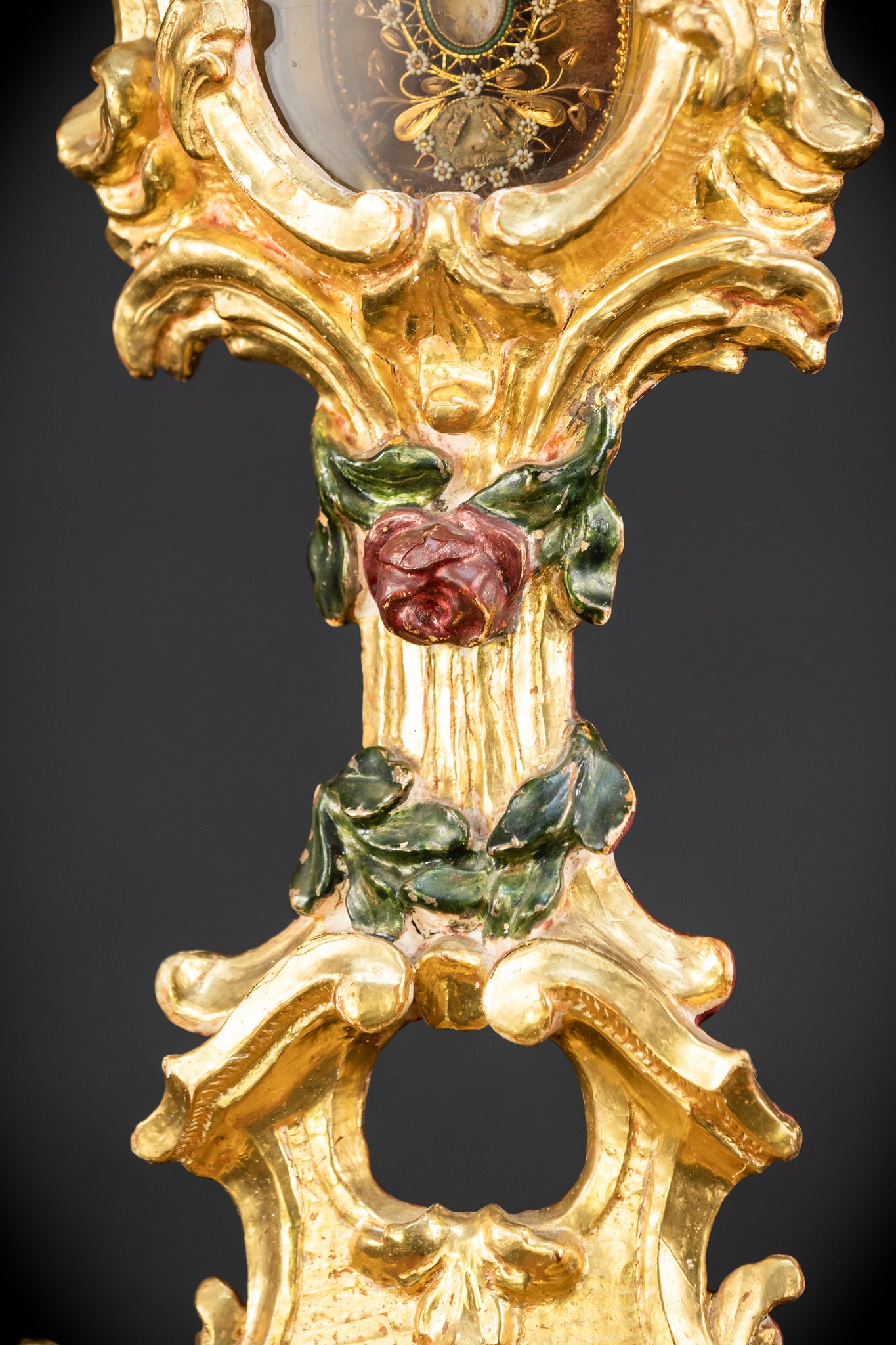 Reliquary Antique 18th Century 22" / 56 cm