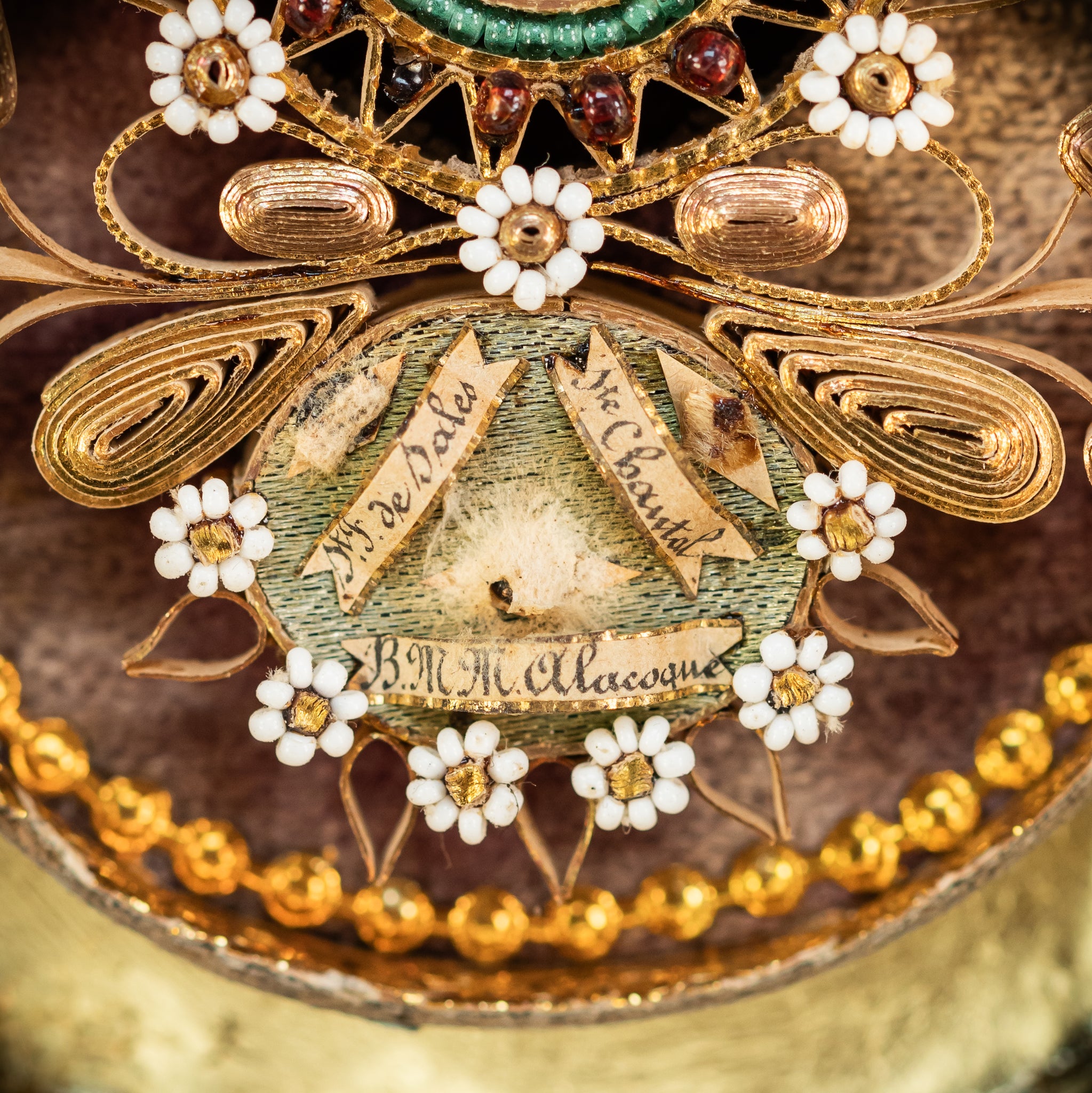 Reliquary Antique 18th Century 22" / 56 cm