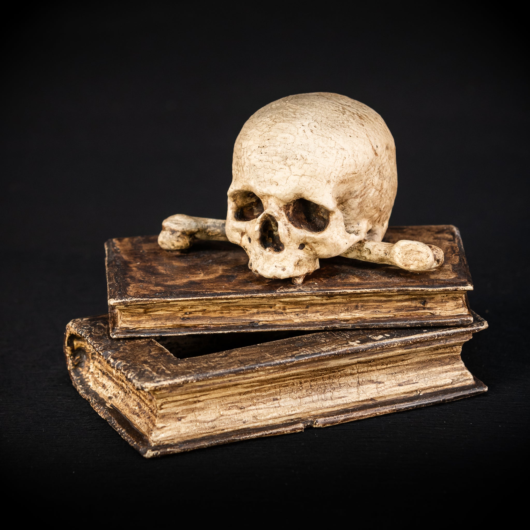 Healers Memento Mori Wooden Sculpture | 18th Century