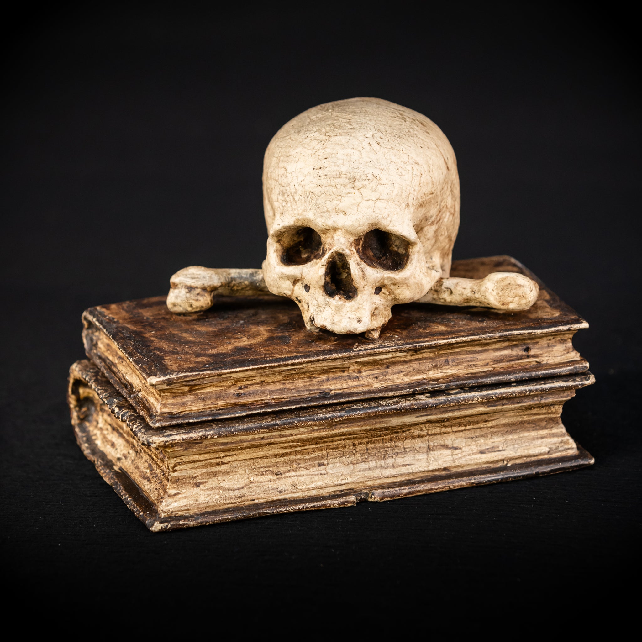 Healers Memento Mori Wooden Sculpture | 18th Century
