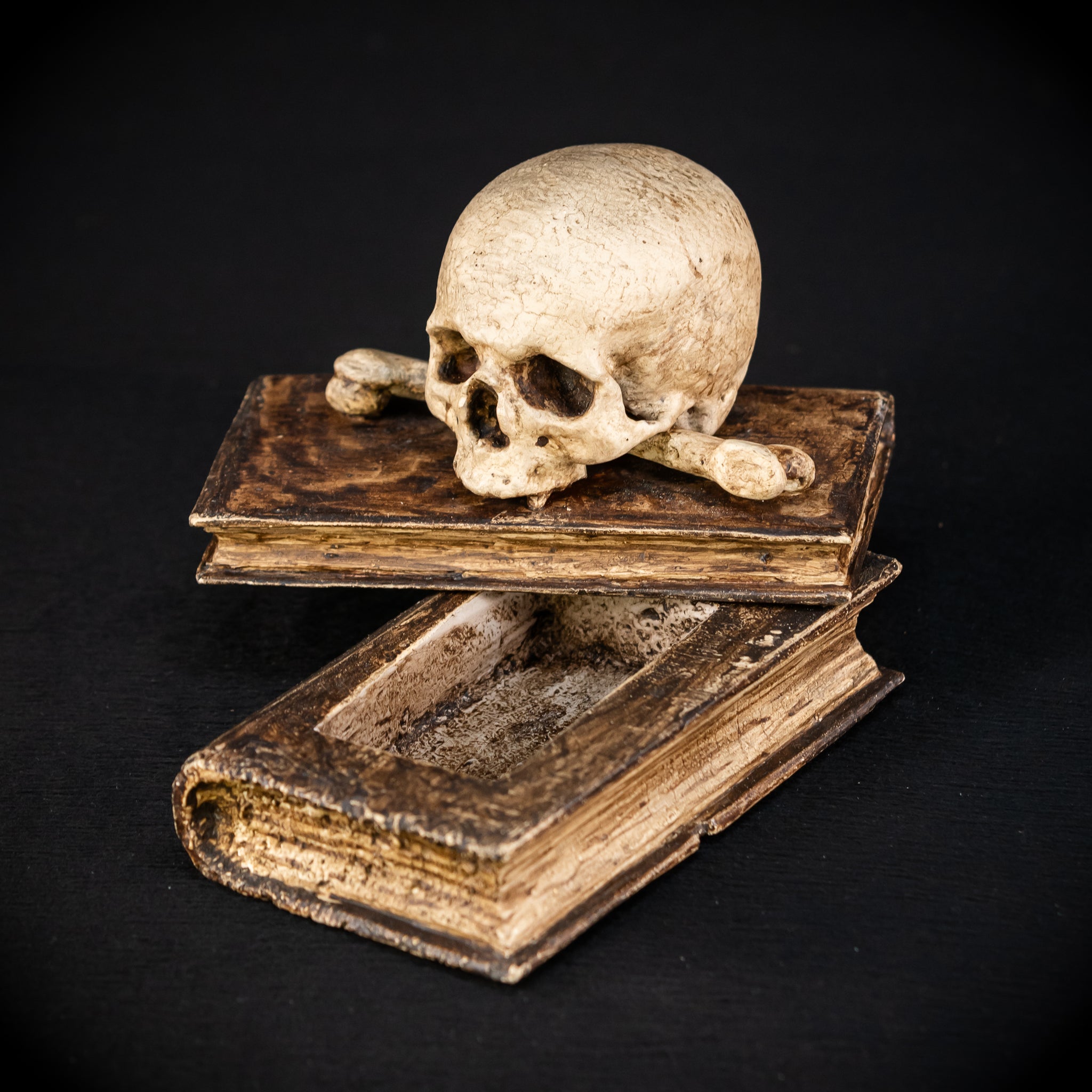 Healers Memento Mori Wooden Sculpture | 18th Century