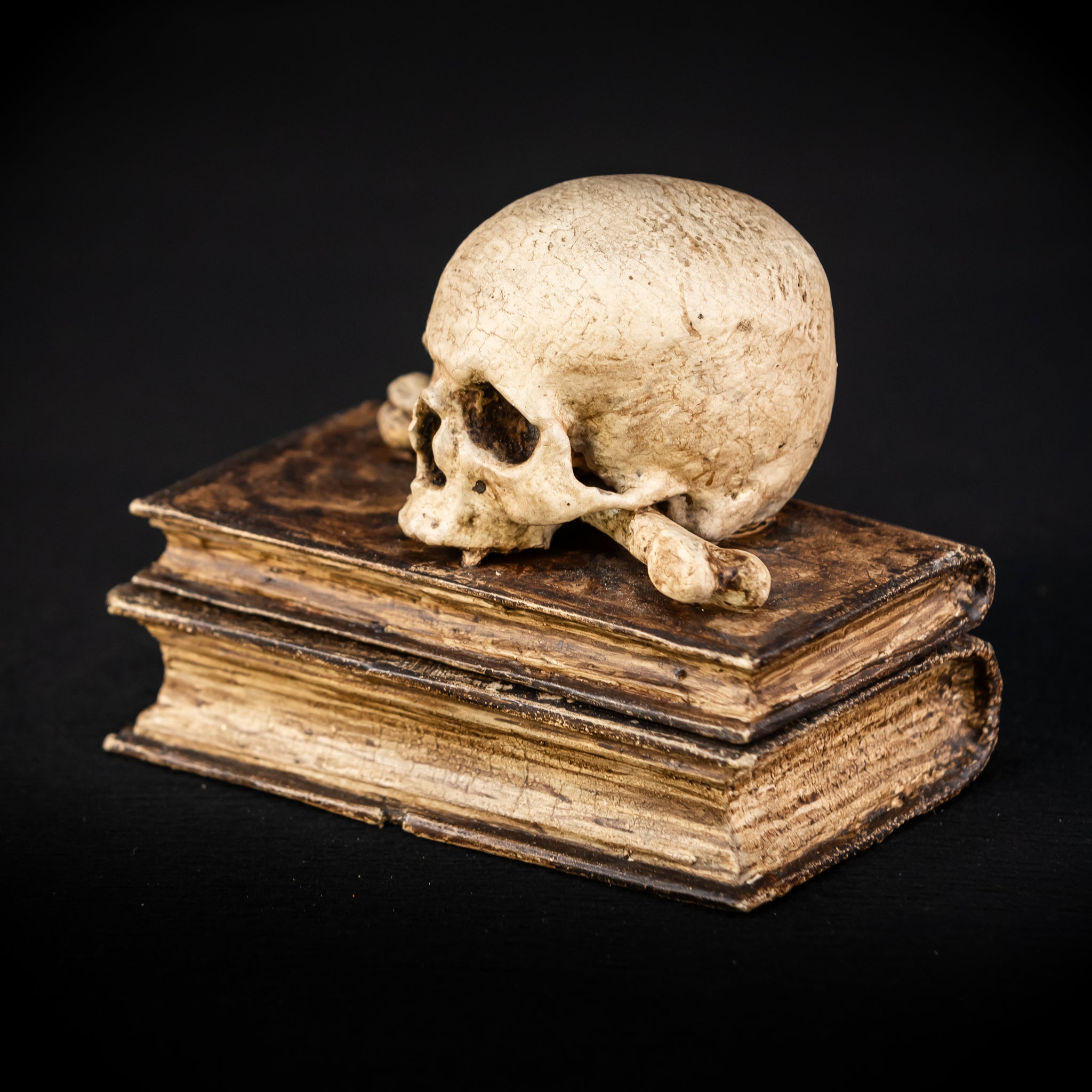 Healers Memento Mori Wooden Sculpture | 18th Century
