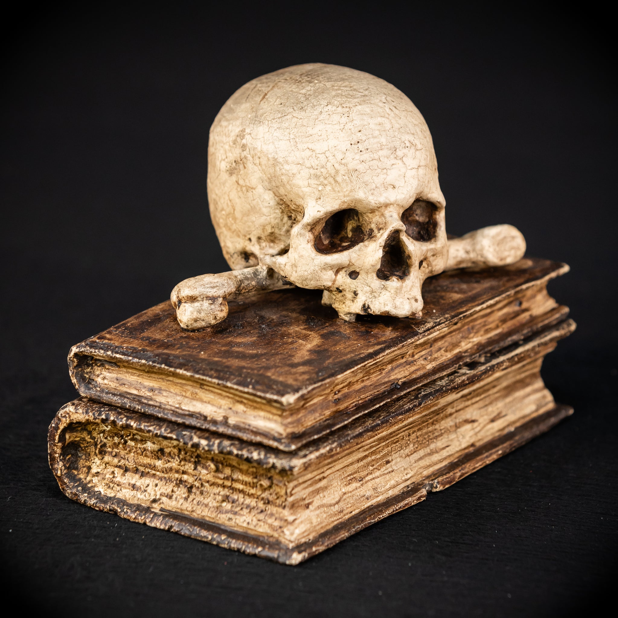Healers Memento Mori Wooden Sculpture | 18th Century