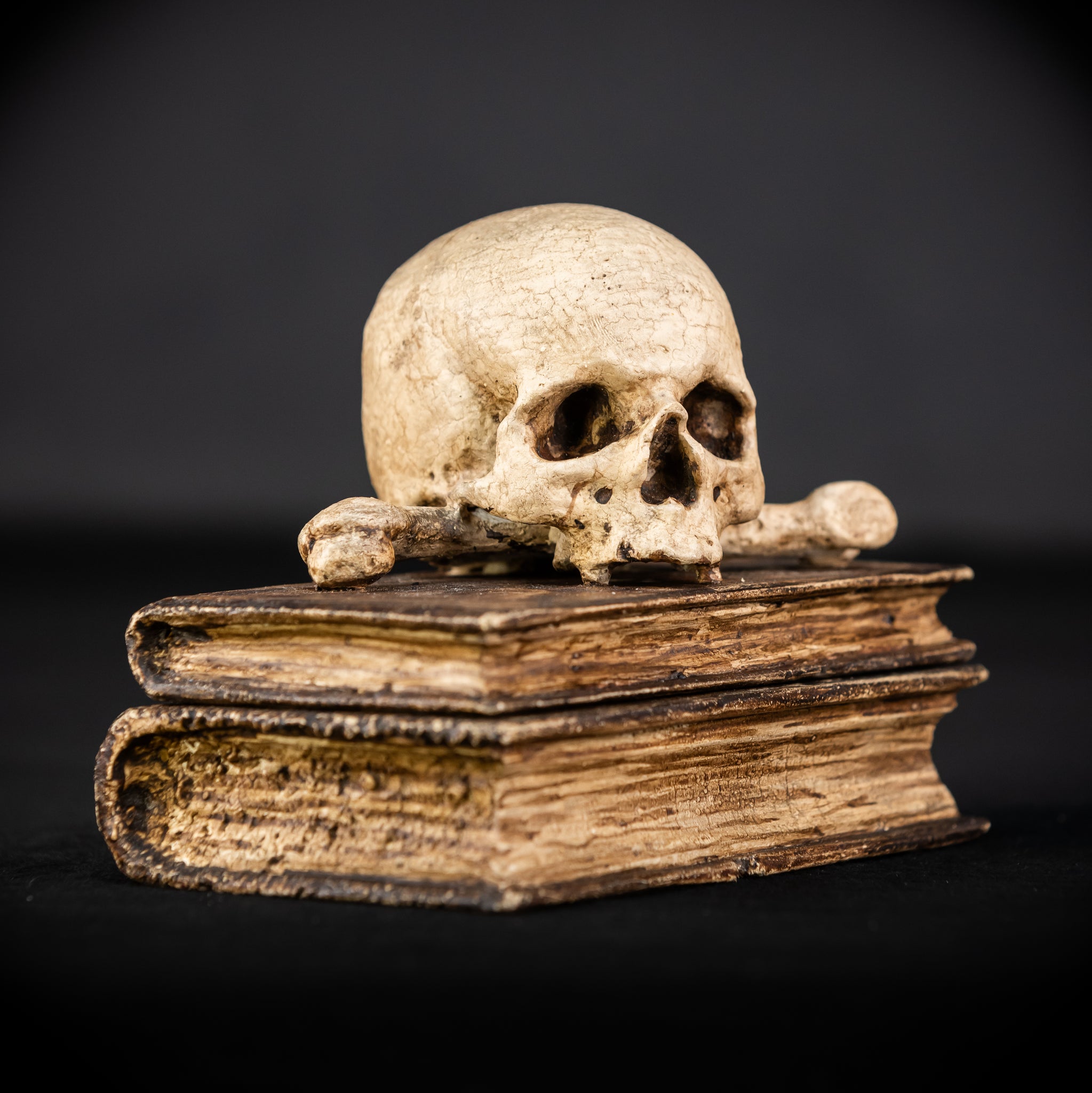 Healers Memento Mori Wooden Sculpture | 18th Century