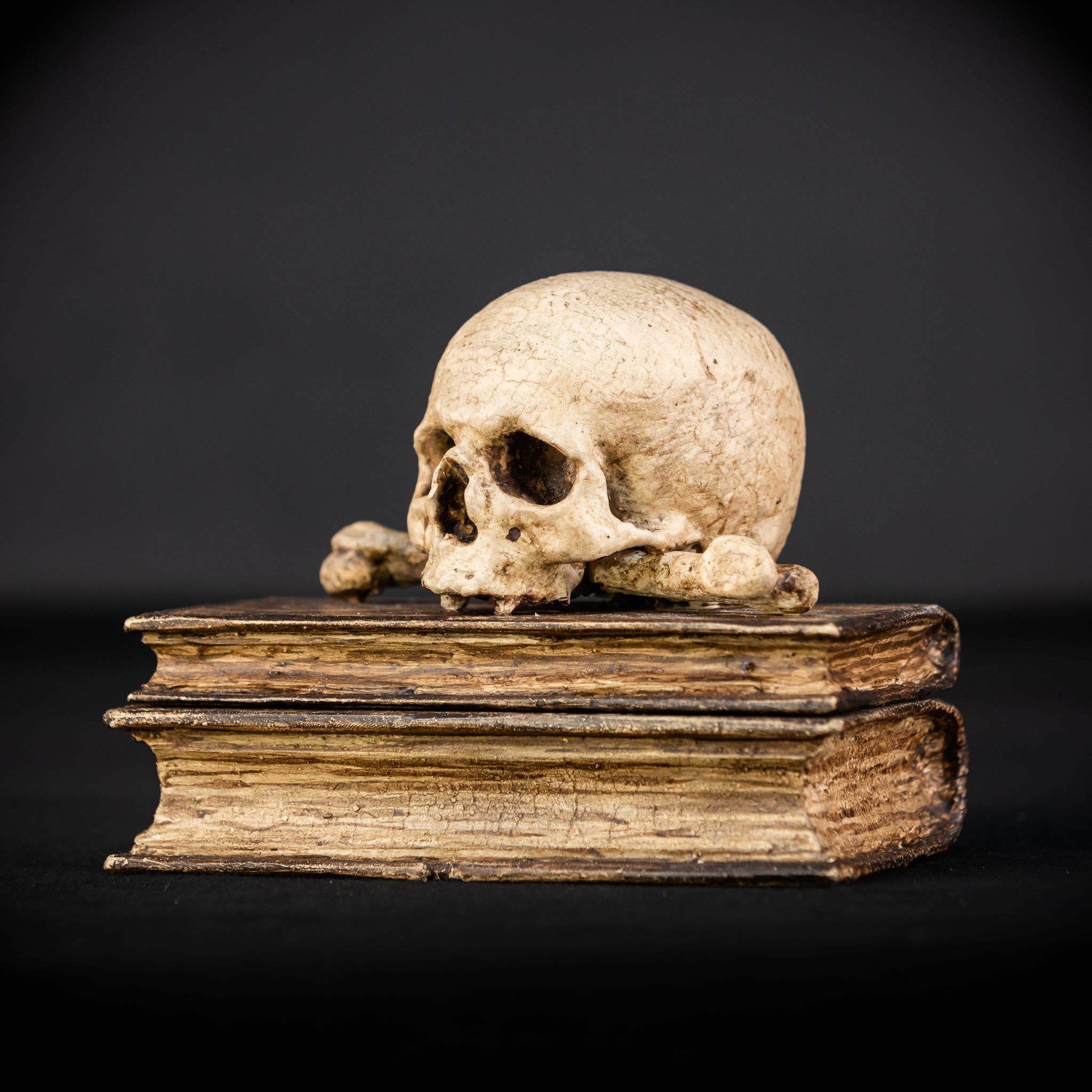 Healers Memento Mori Wooden Sculpture | 18th Century