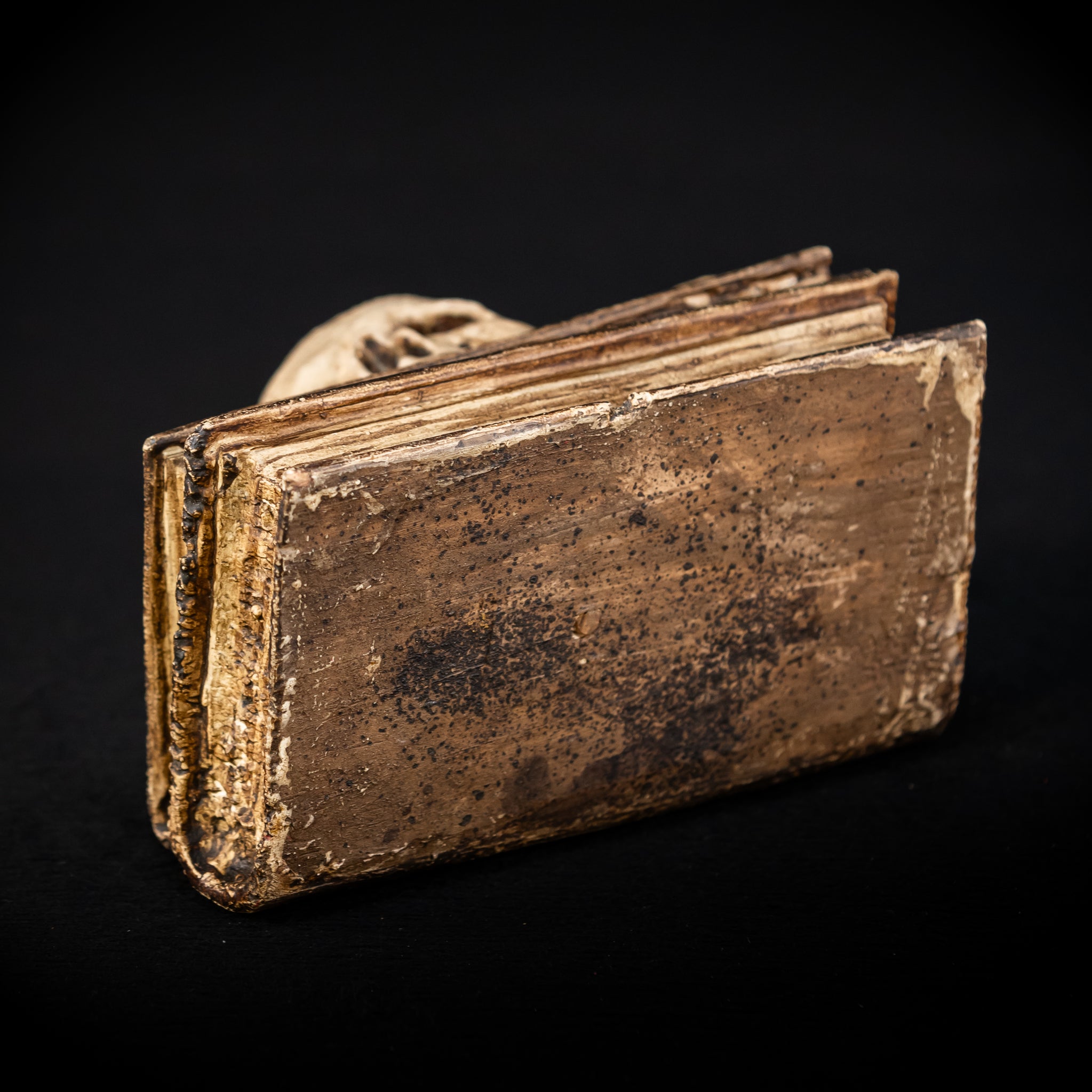 Healers Memento Mori Wooden Sculpture | 18th Century