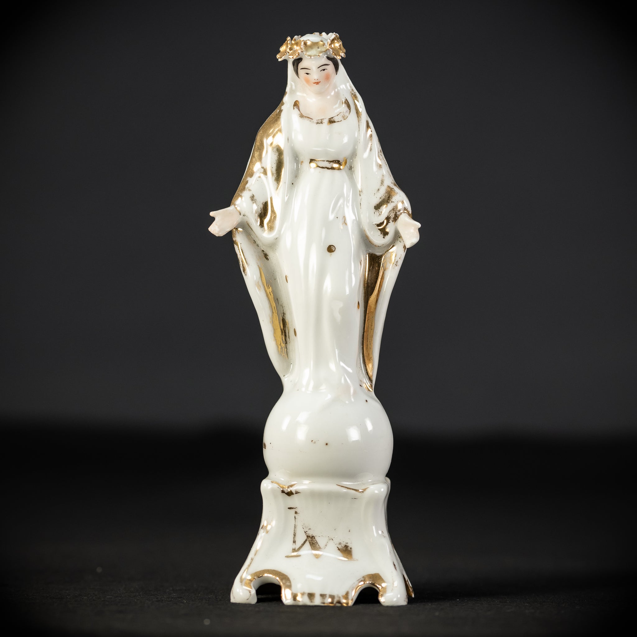 Virgin Mary Immaculate Conception Statue | Antique 7.9" / 20 cm