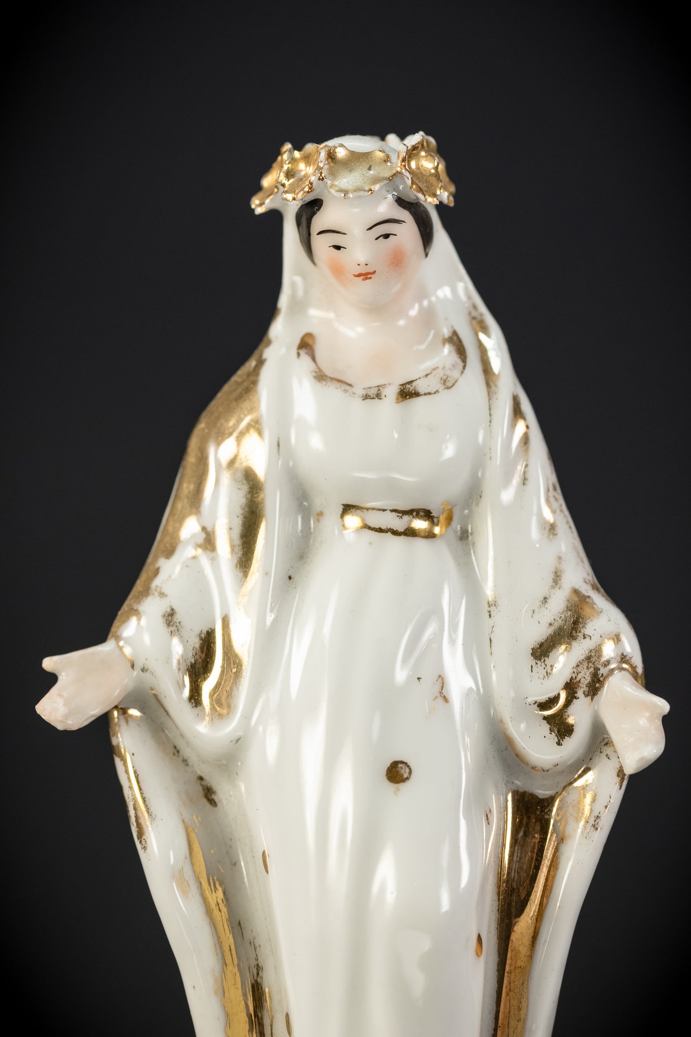 Virgin Mary Immaculate Conception Statue | Antique 7.9" / 20 cm