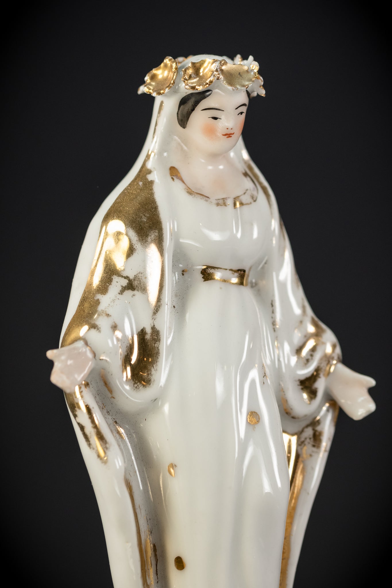 Virgin Mary Immaculate Conception Statue | Antique 7.9" / 20 cm