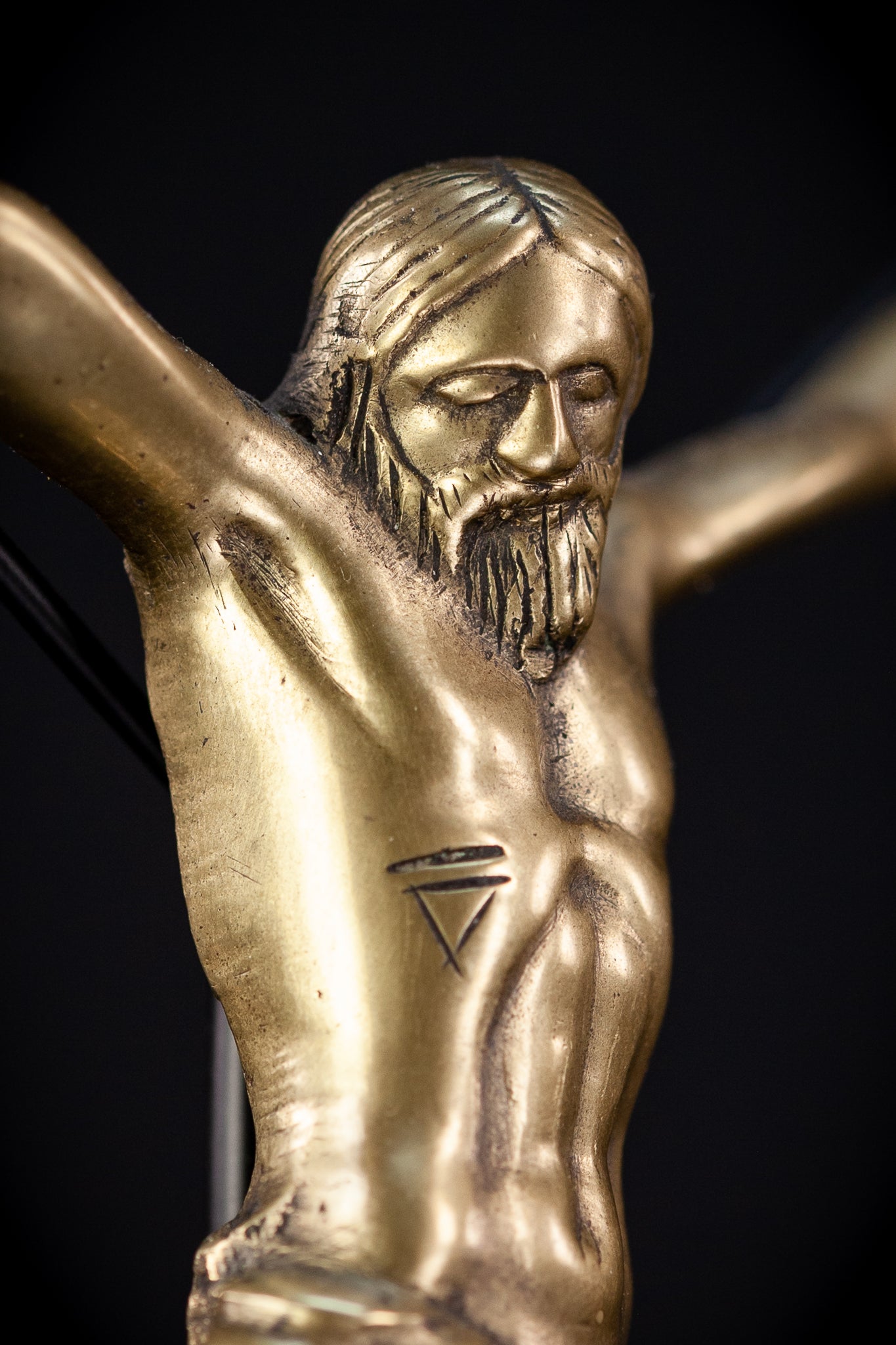 Corpus Christi Bronze Statue | Antique 1600s
