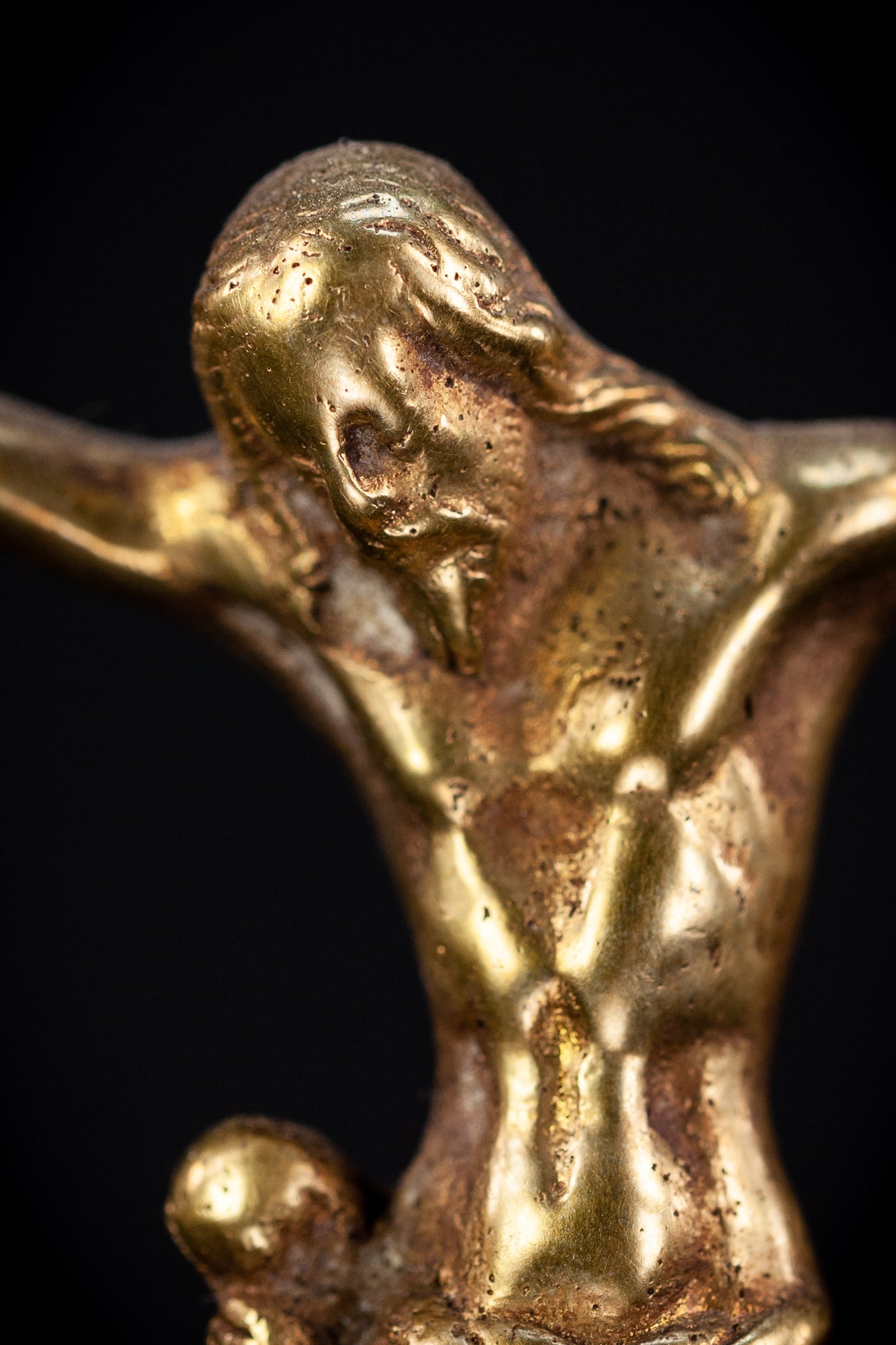 Corpus Christi Bronze Statue | Antique 1600s