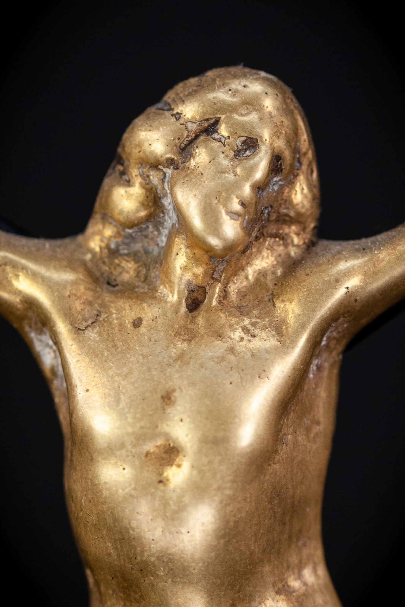 Corpus Christi Bronze Statue | Antique 1700s