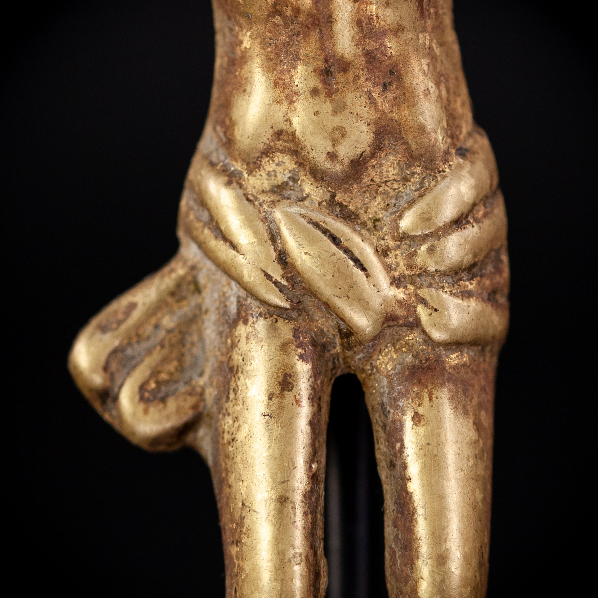 Corpus Christi Bronze Statue | Antique 1700s