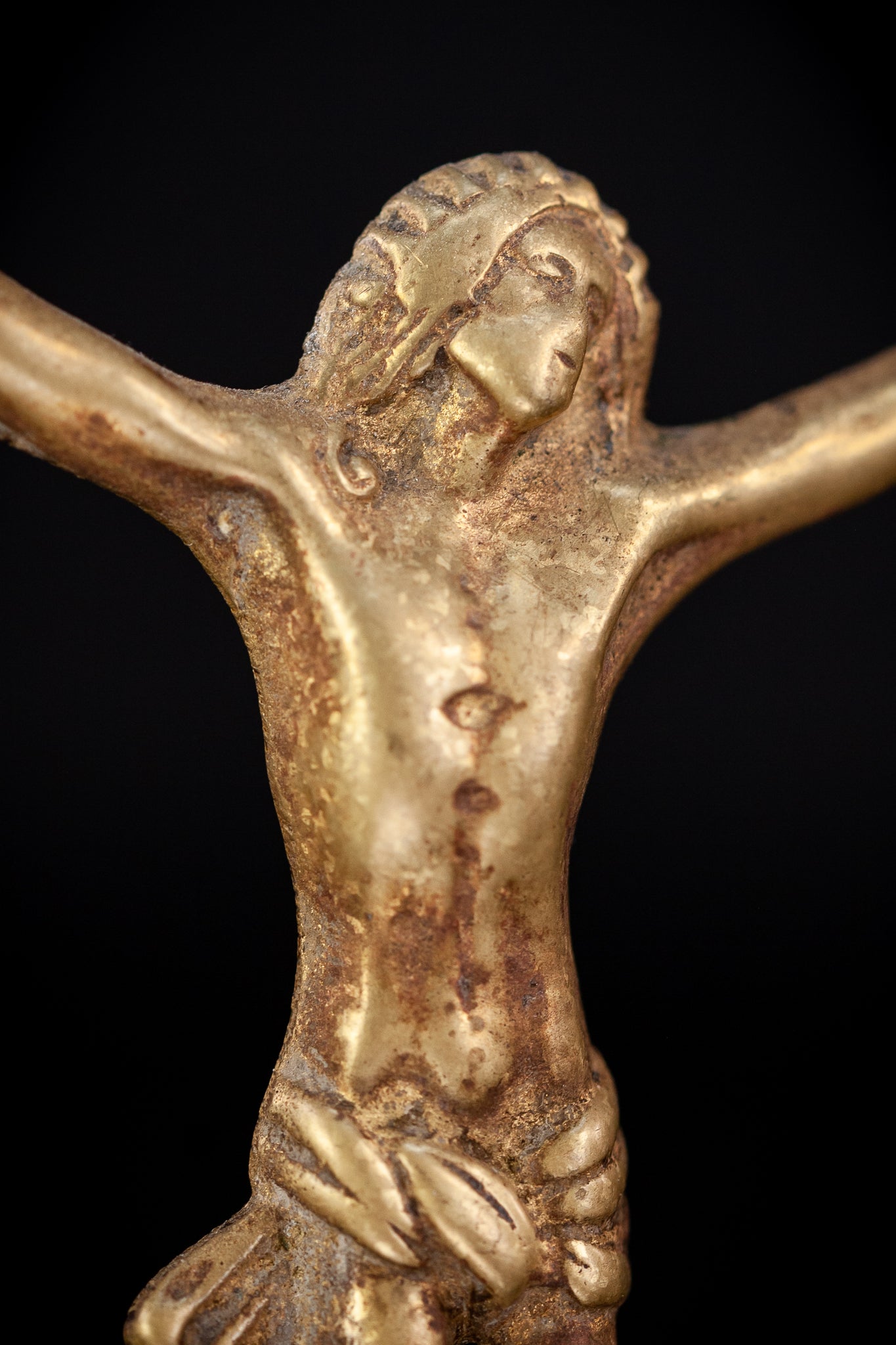 Corpus Christi Bronze Statue | Antique 1700s