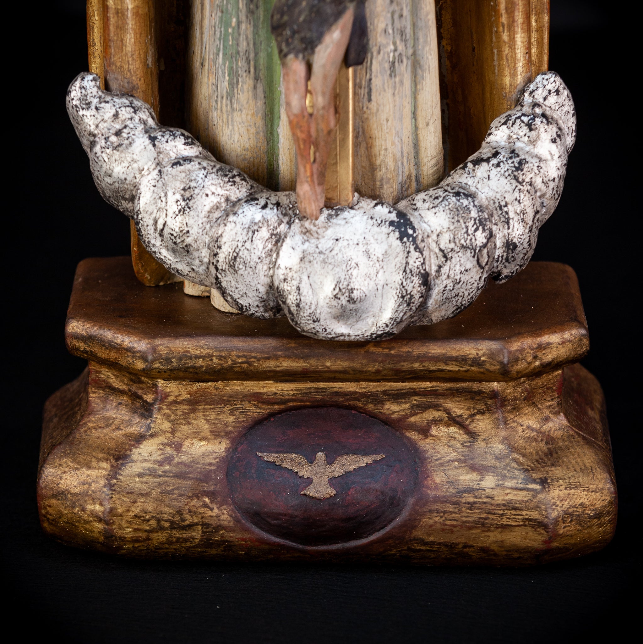 God The Father Sculpture | 1700s Antique | 22" / 56 cm