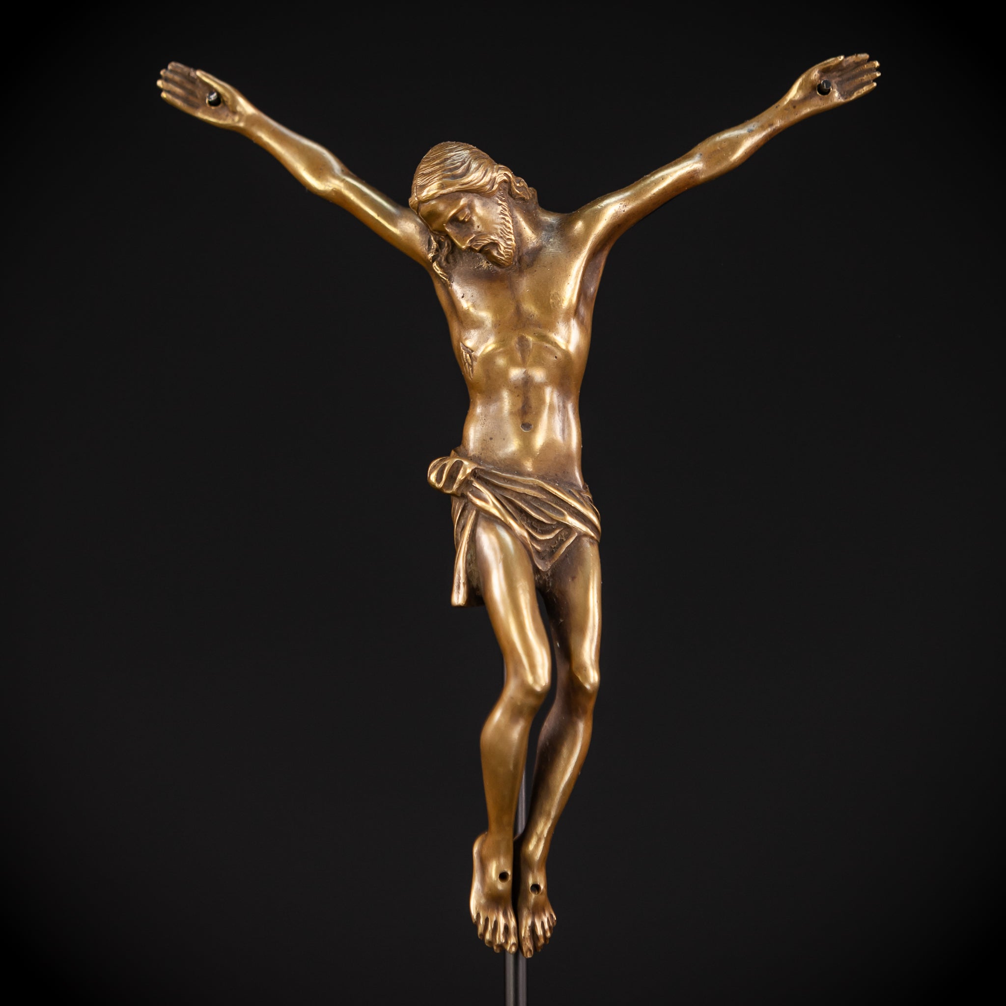 Corpus Christi Bronze | Antique 1800s | 6.1" / 15.5 cm