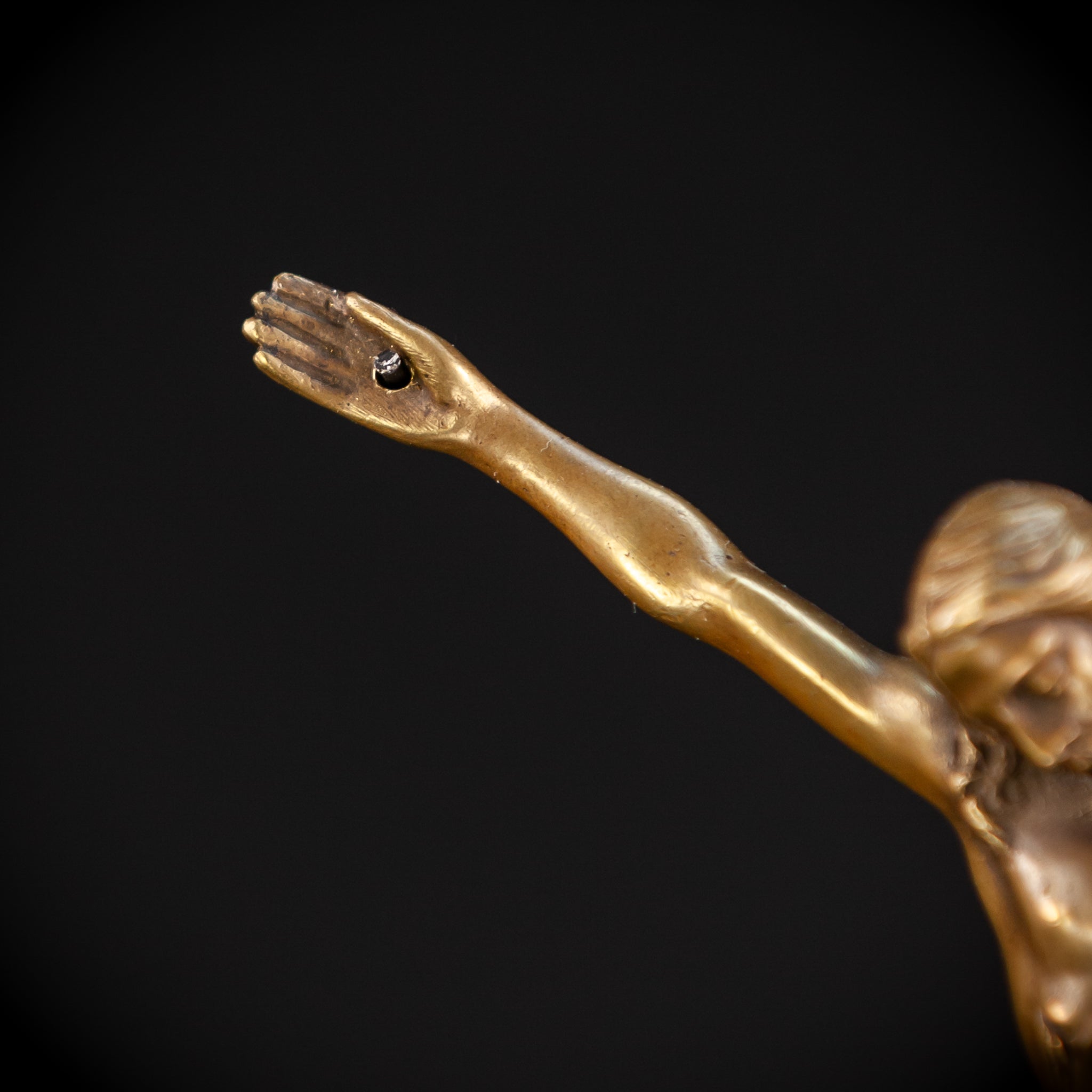 Corpus Christi Bronze | Antique 1800s | 6.1" / 15.5 cm