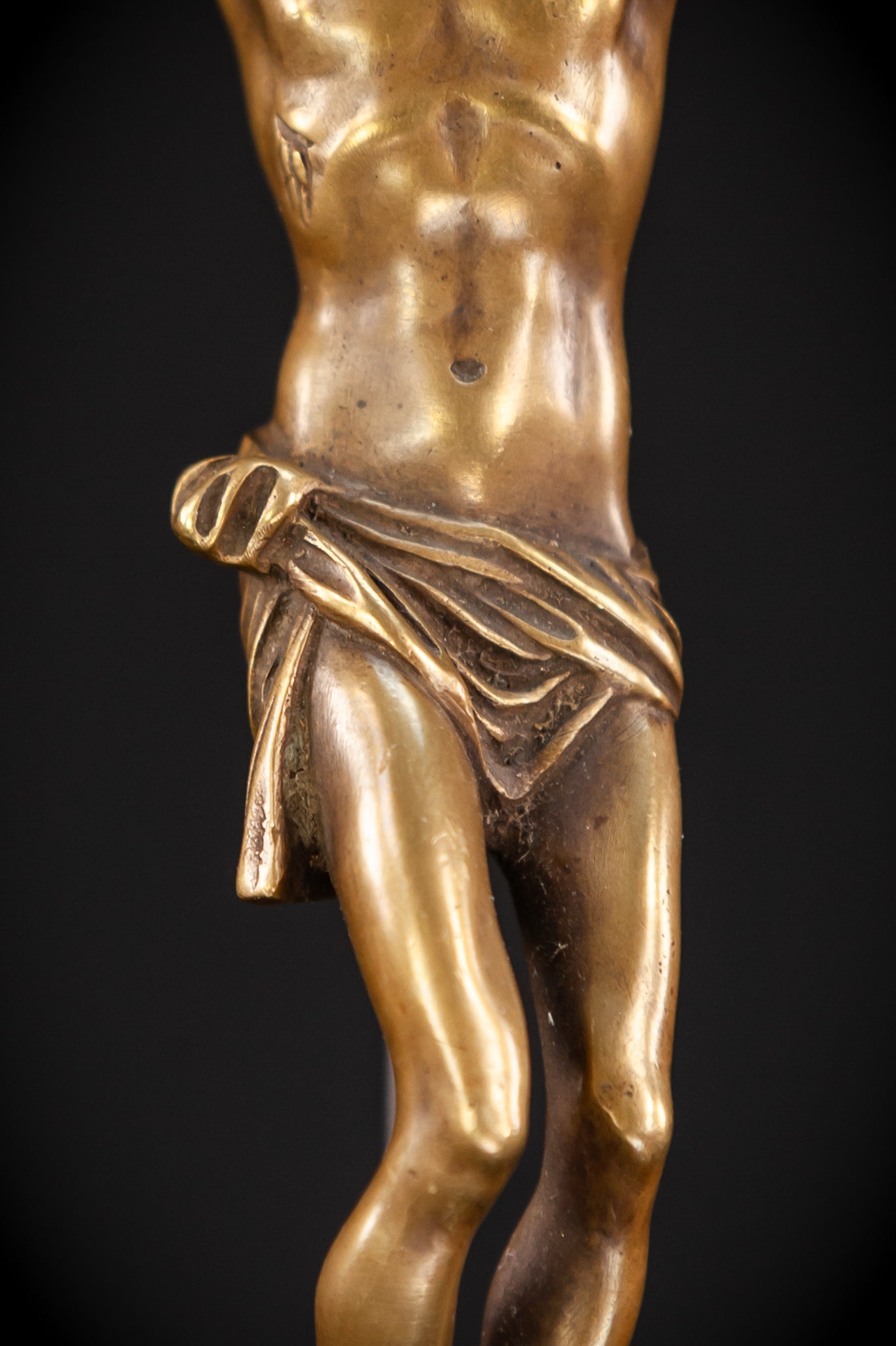 Corpus Christi Bronze | Antique 1800s | 6.1" / 15.5 cm