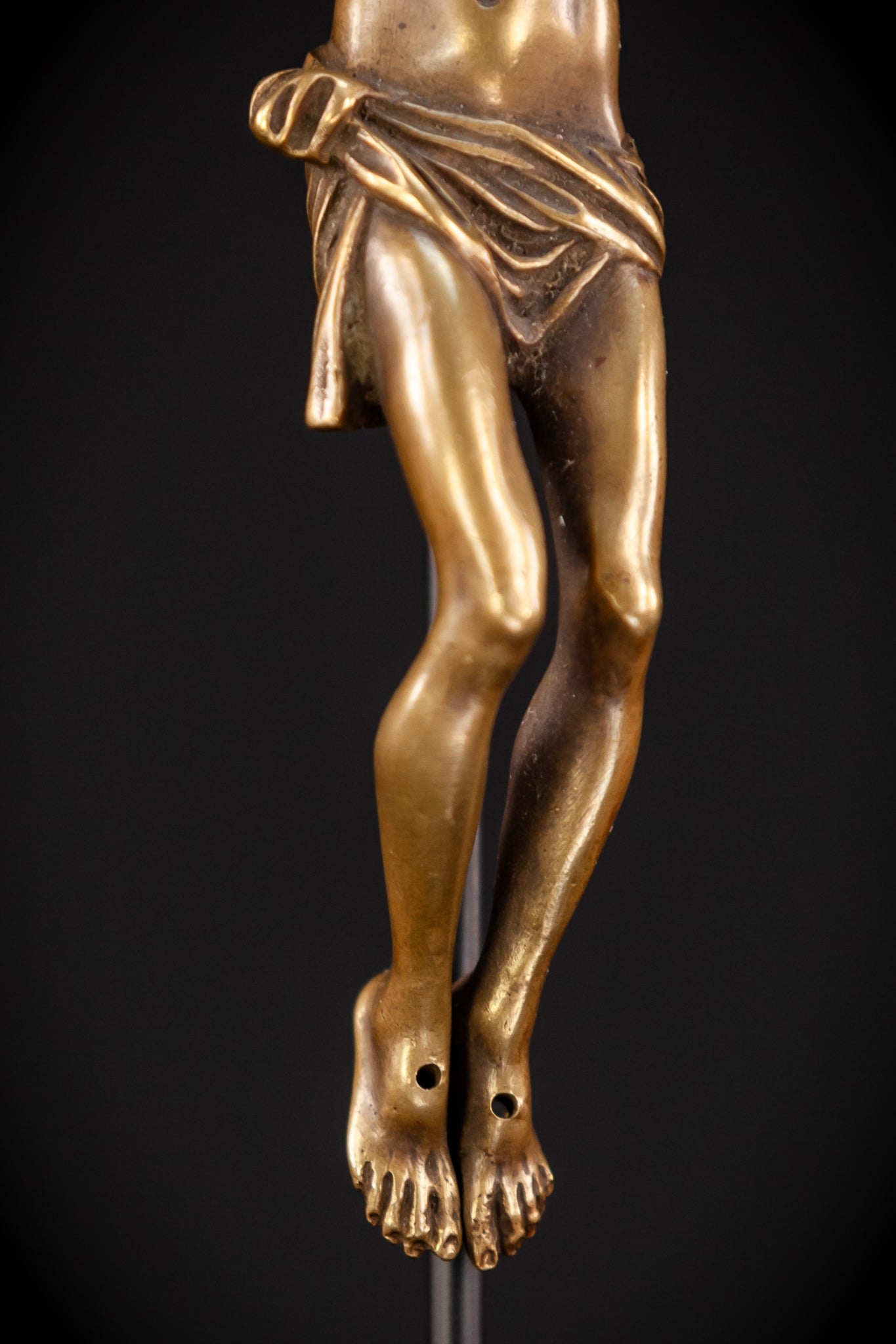 Corpus Christi Bronze | Antique 1800s | 6.1" / 15.5 cm