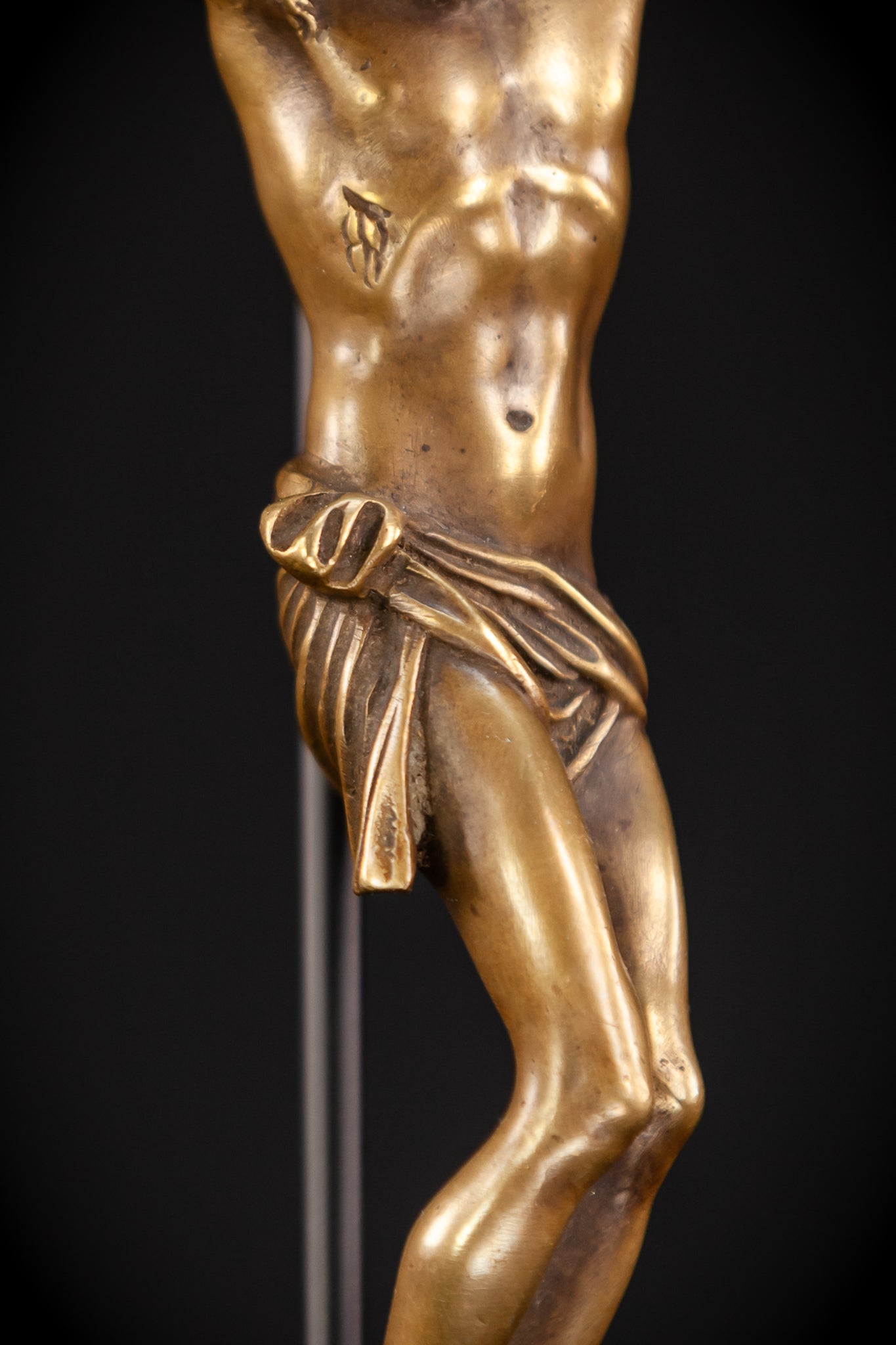 Corpus Christi Bronze | Antique 1800s | 6.1" / 15.5 cm